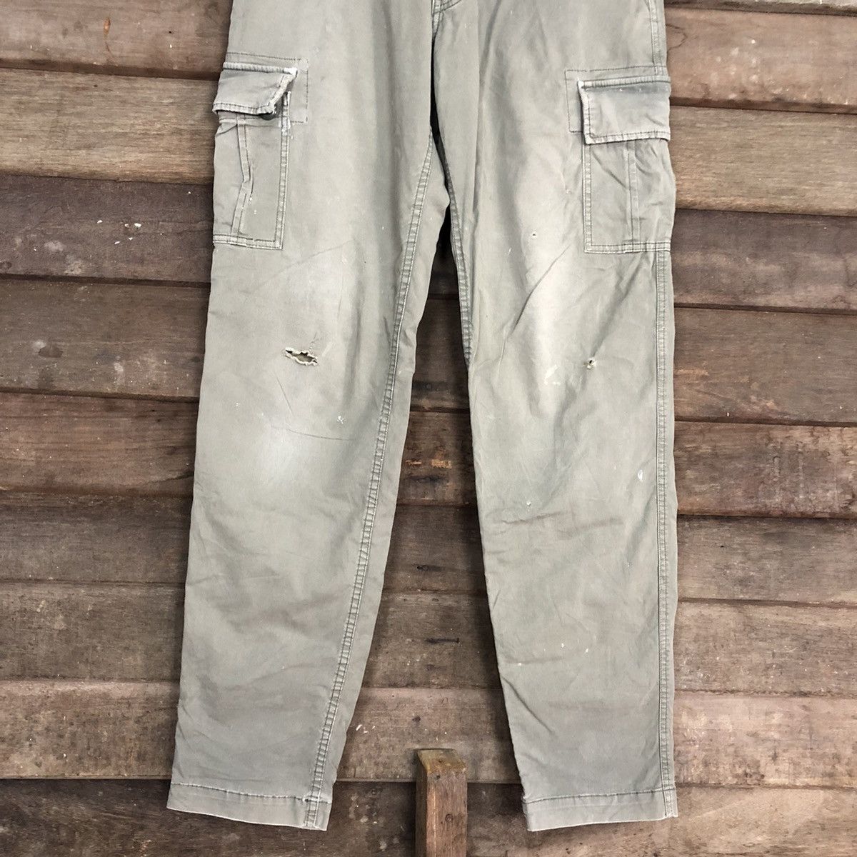 Japanese Brand × Uniqlo Uniqlo Green Multipocket Tactical Cargo Pants #5377 Size US 30 / EU 46 - 3 Thumbnail
