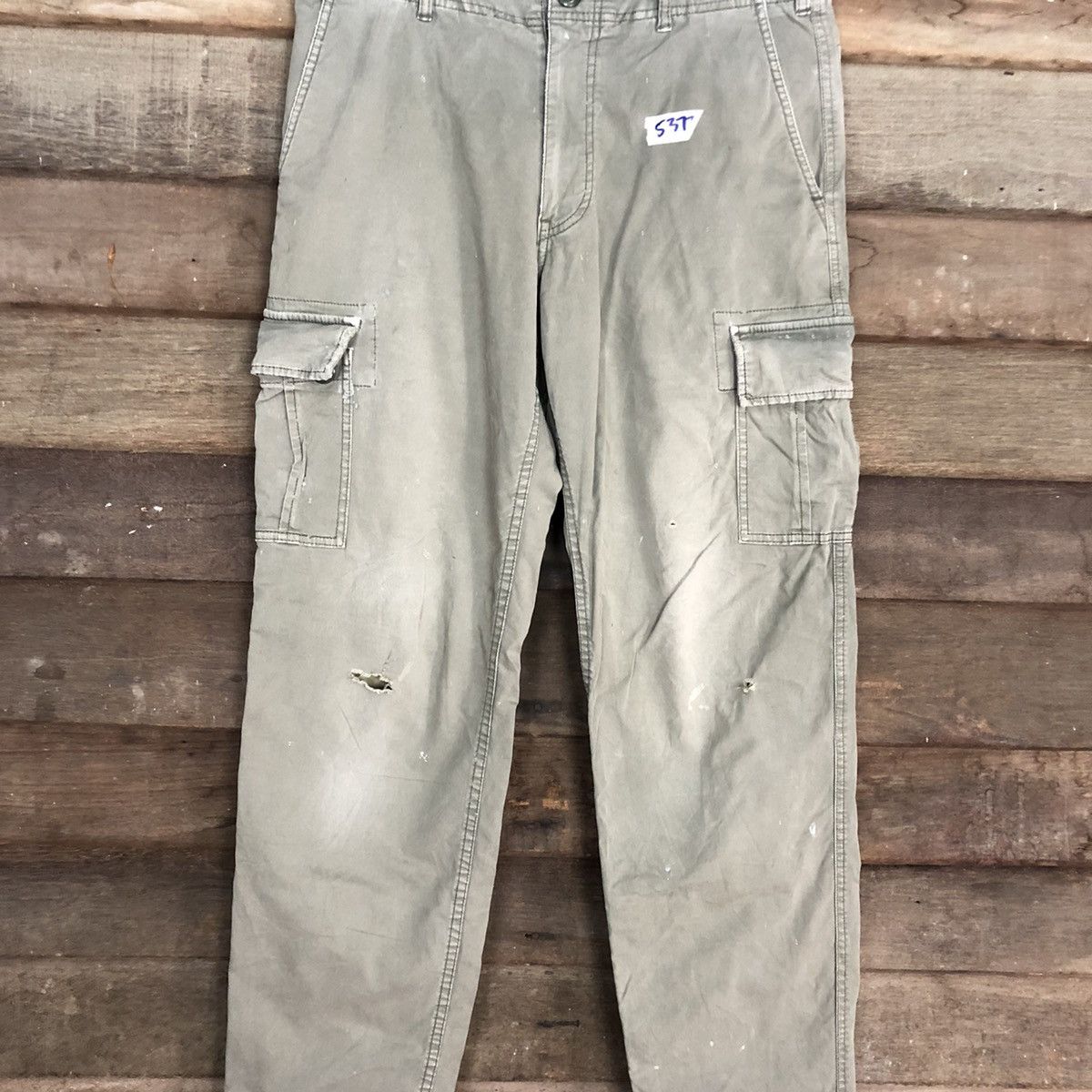 Japanese Brand × Uniqlo Uniqlo Green Multipocket Tactical Cargo Pants #5377 Size US 30 / EU 46 - 4 Thumbnail