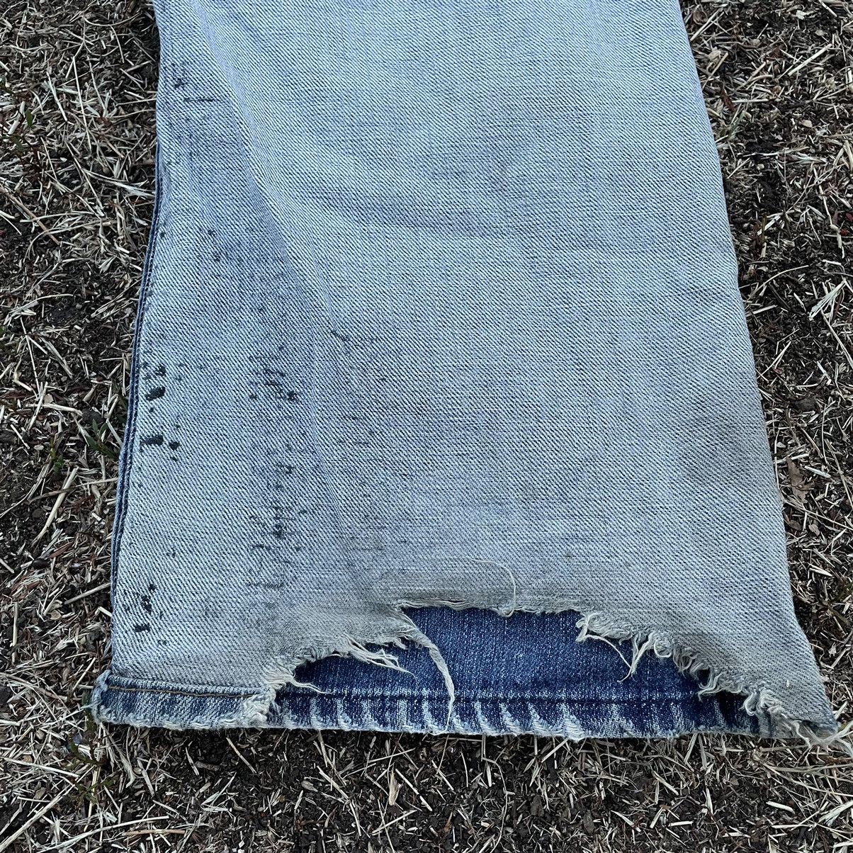 Dolce & Gabbana Dolce Gabbana Jeans Painted Thrashed Distress Jeans 90s Size US 34 / EU 50 - 4 Thumbnail