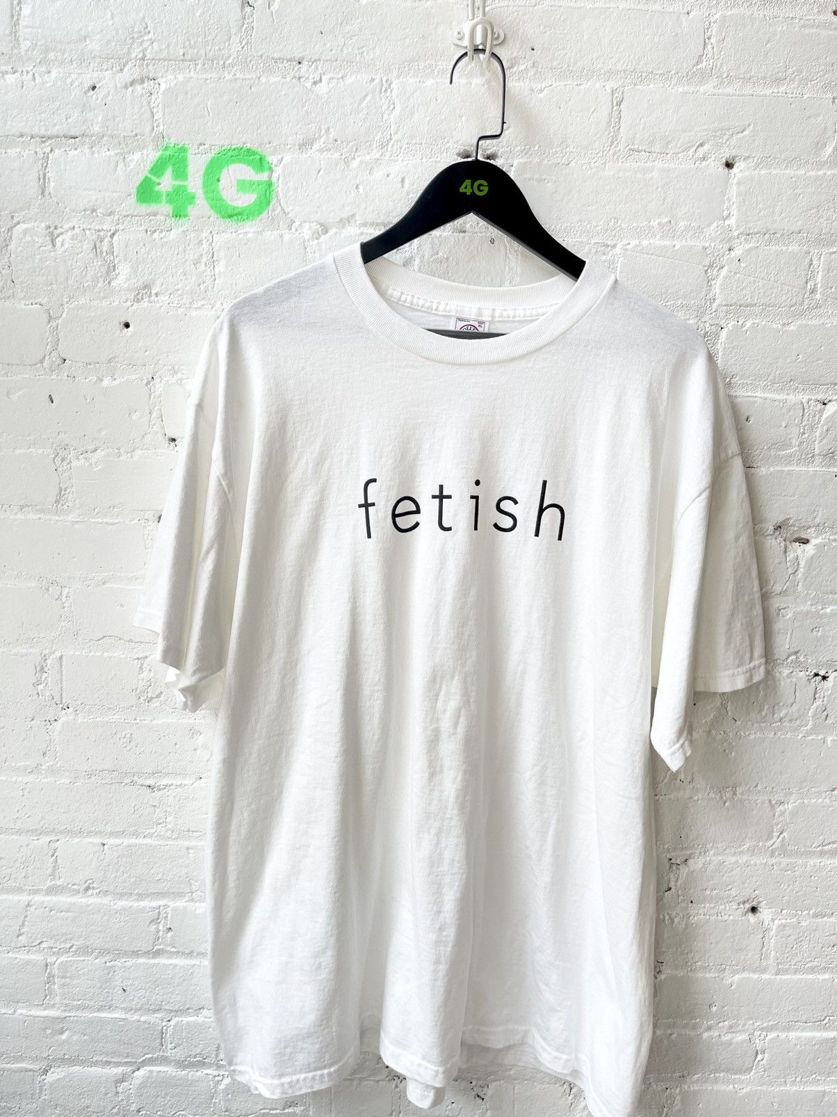 Image of Vintage 90's Fetish Sex Xxx Porn Shirt 4Gseller in White, Men's (Size XL)