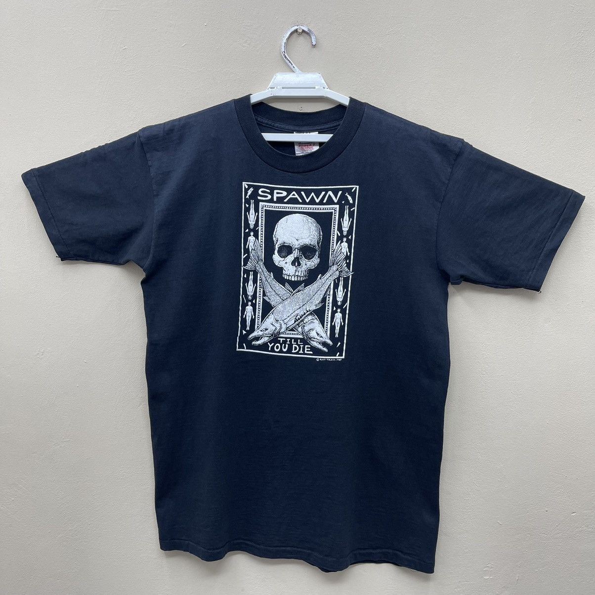 Vintage Vintage 80s Spawn Till You Die Size US XL / EU 56 / 4 - 1 Thumbnail