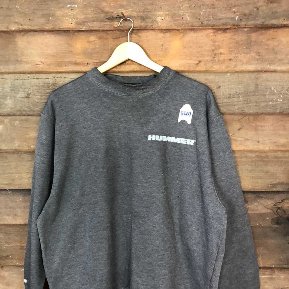 Chevrolet × Vintage Hummer big spell vintage Grey Sweatshirt #5607 Size US L / EU 52-54 / 3 - 3 Thumbnail