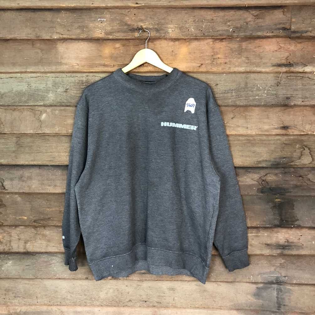 Chevrolet × Vintage Hummer big spell vintage Grey Sweatshirt #5607 Size US L / EU 52-54 / 3 - 2 Thumbnail
