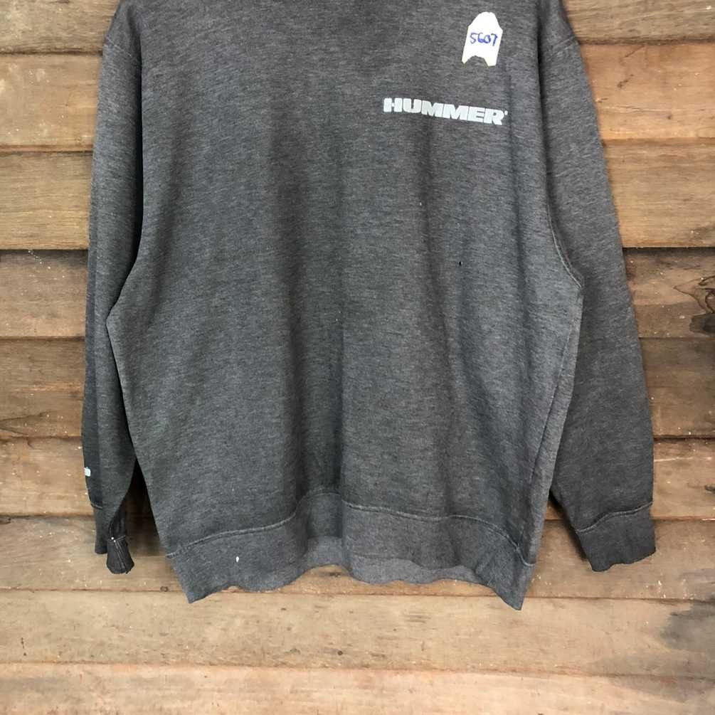 Chevrolet × Vintage Hummer big spell vintage Grey Sweatshirt #5607 Size US L / EU 52-54 / 3 - 4 Thumbnail