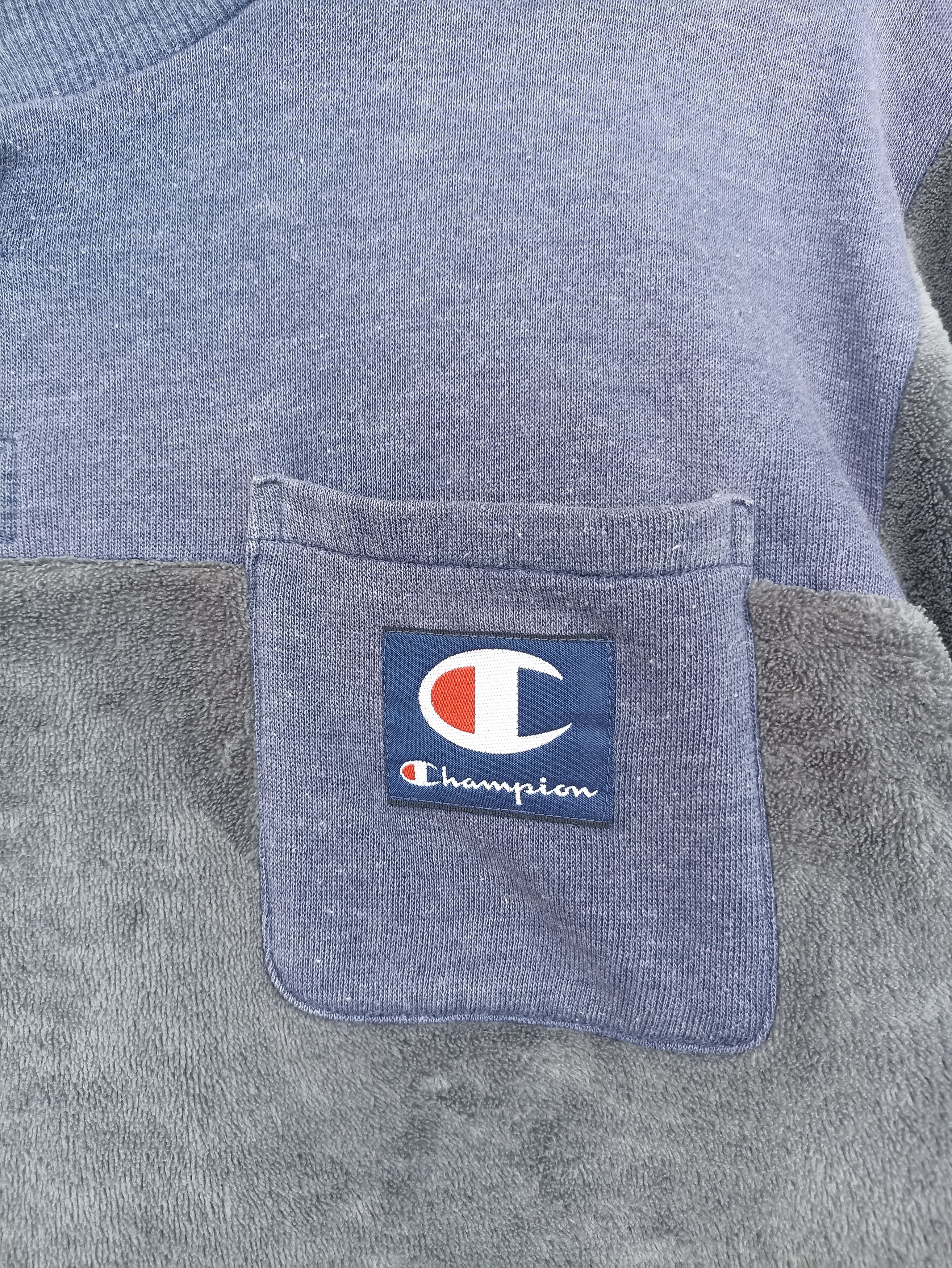 Champion × Vintage Vintage Champion Sun Faded Fleece Sweatshirt Size US L / EU 52-54 / 3 - 3 Thumbnail