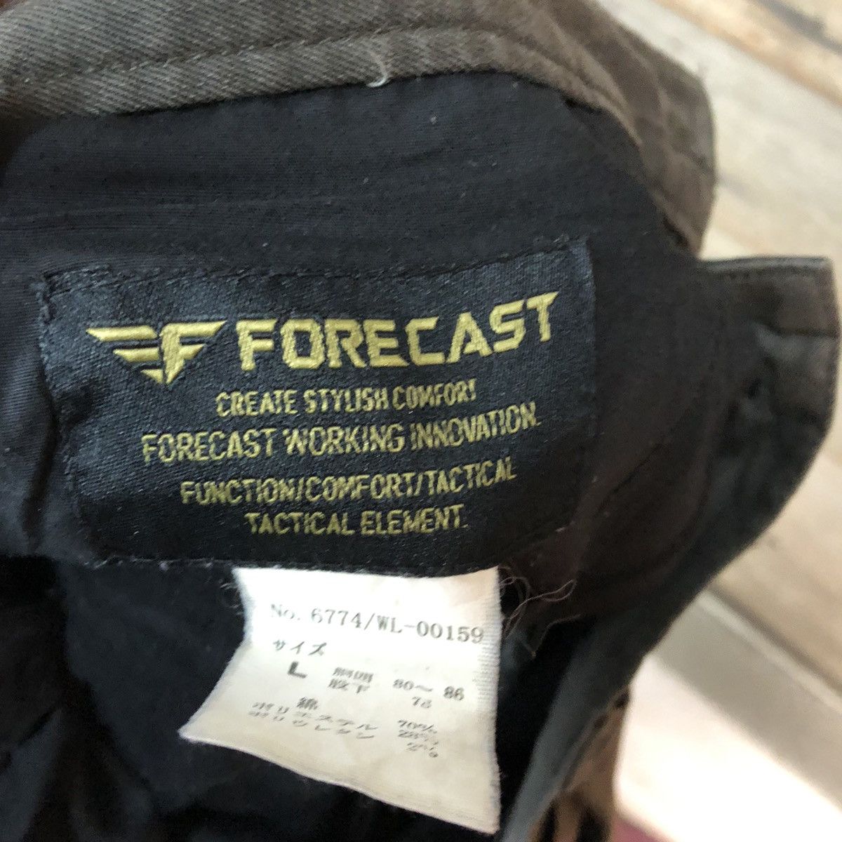 Japanese Brand DL Forecast Dark Brown faded Tactical Cargo Pants #5375 Size US 32 / EU 48 - 13 Thumbnail