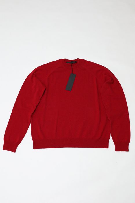 Haider Ackermann Invidia cashmere sweater in Red Color | Grailed