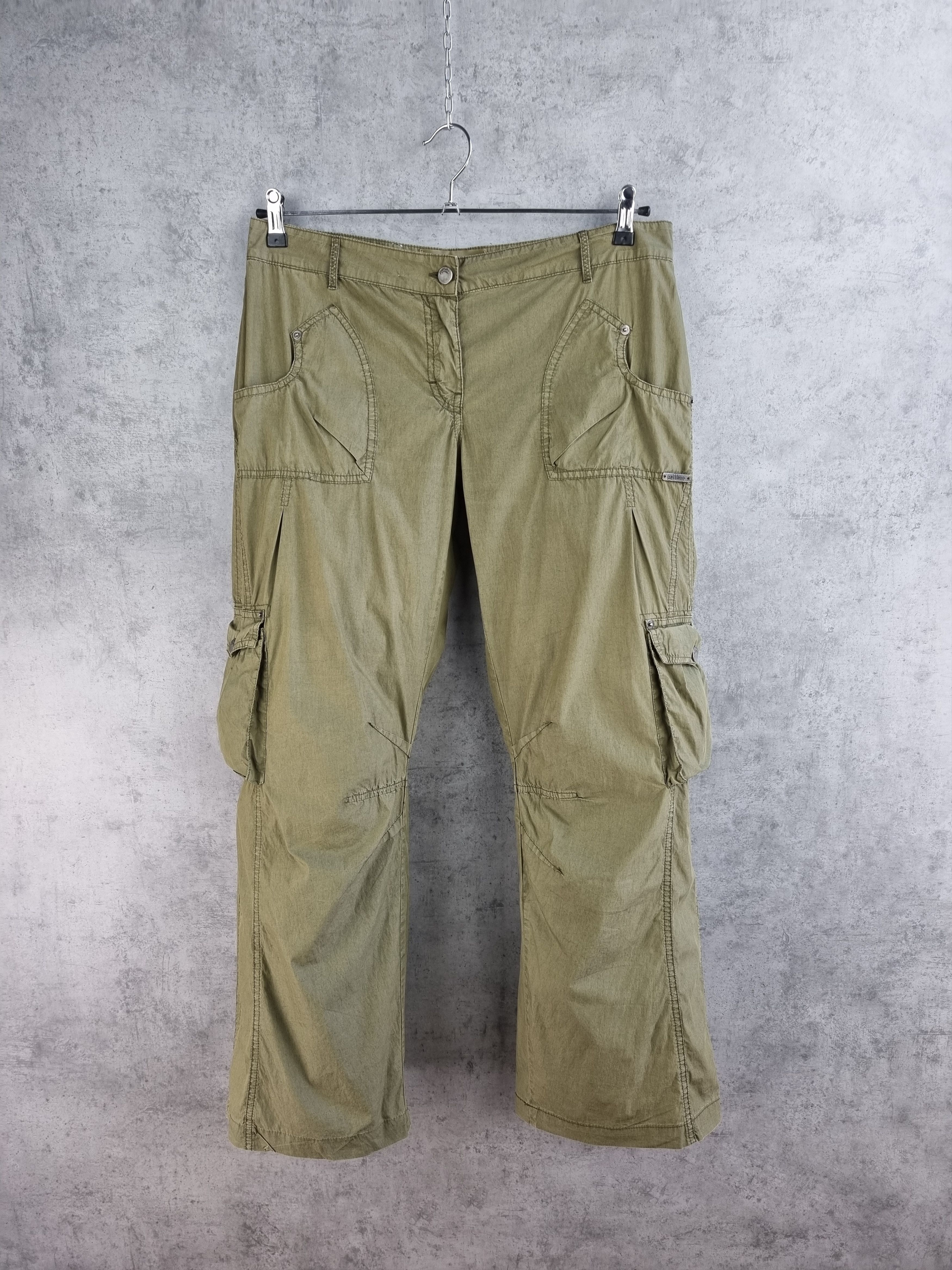 John Galliano Very rare JOHN GALLIANO Fighters Club Military Cargo Pants Size US 30 / EU 46 - 1 Thumbnail
