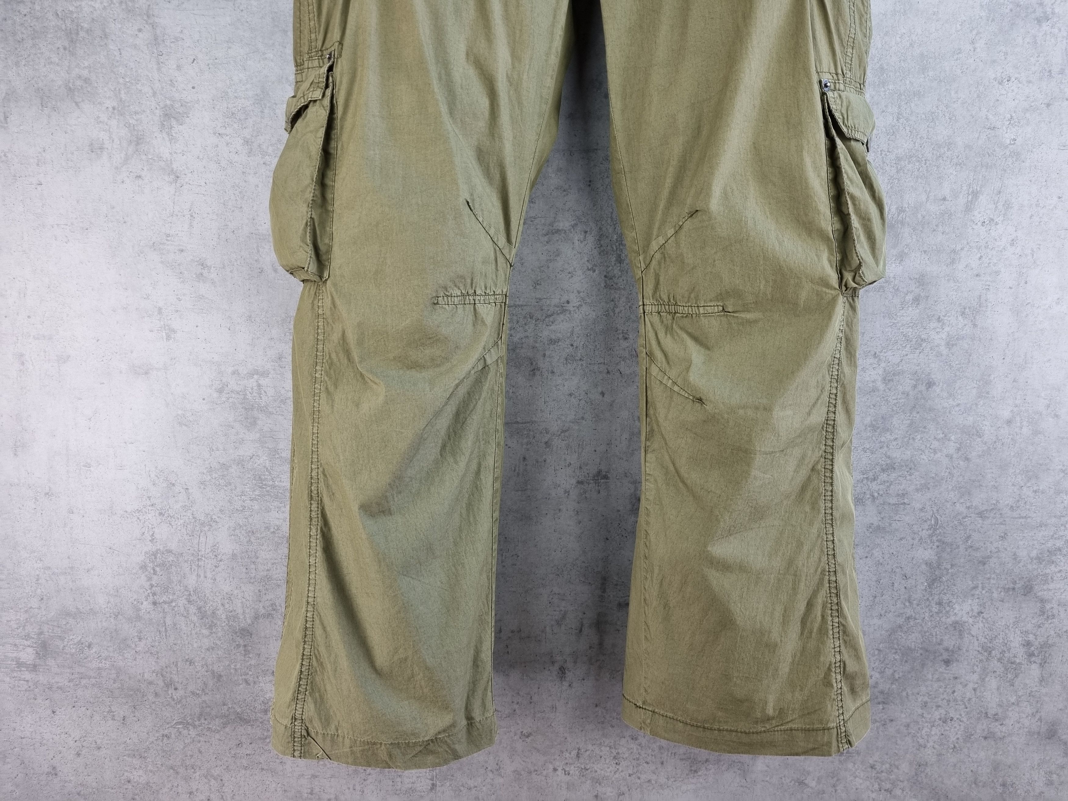 John Galliano Very rare JOHN GALLIANO Fighters Club Military Cargo Pants Size US 30 / EU 46 - 12 Thumbnail