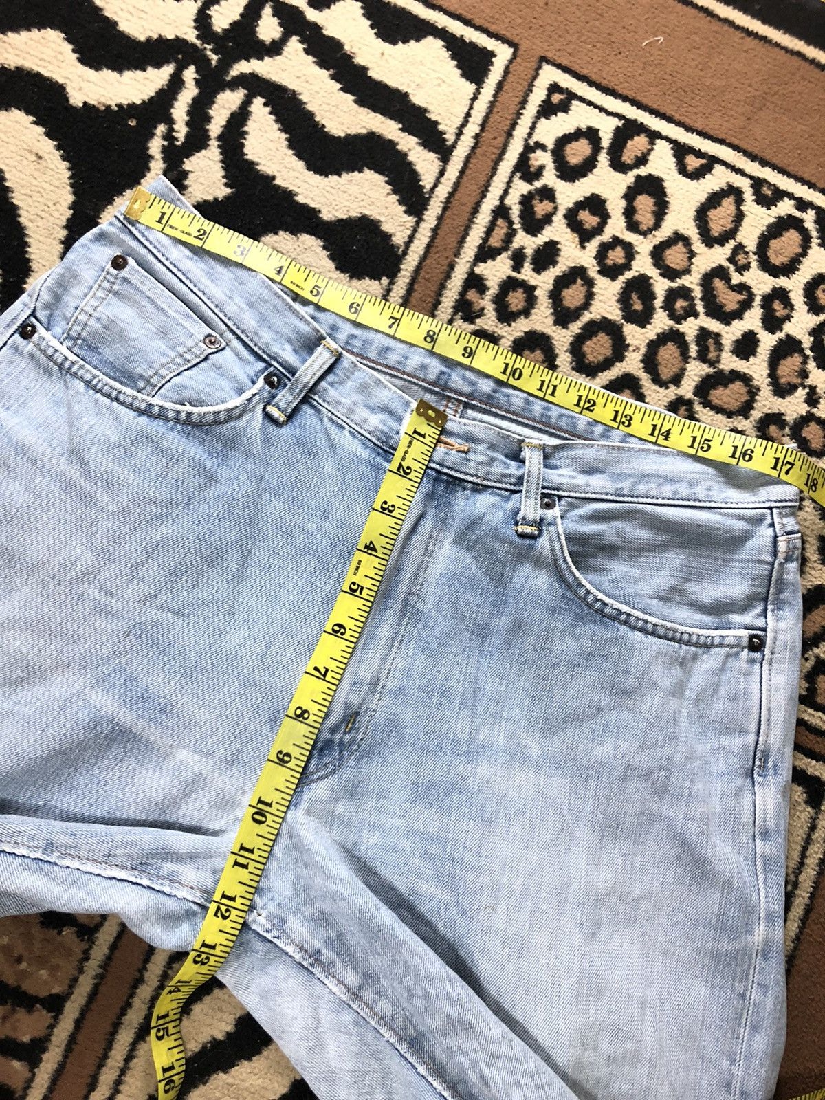 Edwin × Vintage VINTAGE SELVEDGE EDWIN505z LIGHT BLUE WASH DISTRESSED DENIM Size US 34 / EU 50 - 16 Thumbnail