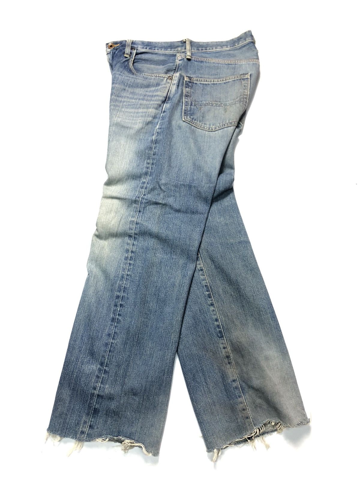 Edwin × Vintage VINTAGE EDWIN 505 SALVEDGE DISTRESSED DENIM Size US 29 - 14 Thumbnail
