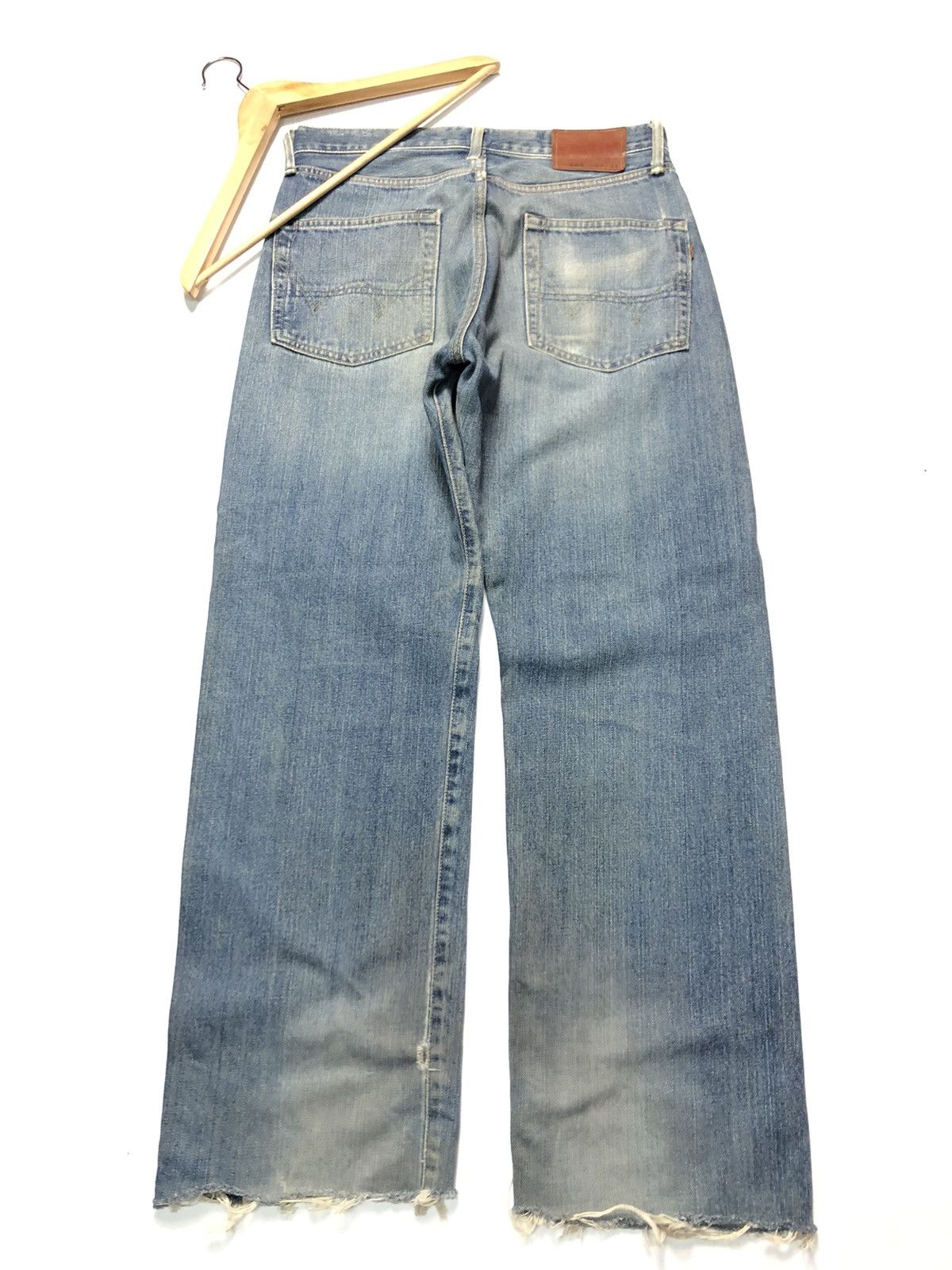 Edwin × Vintage VINTAGE EDWIN 505 SALVEDGE DISTRESSED DENIM Size US 29 - 10 Thumbnail