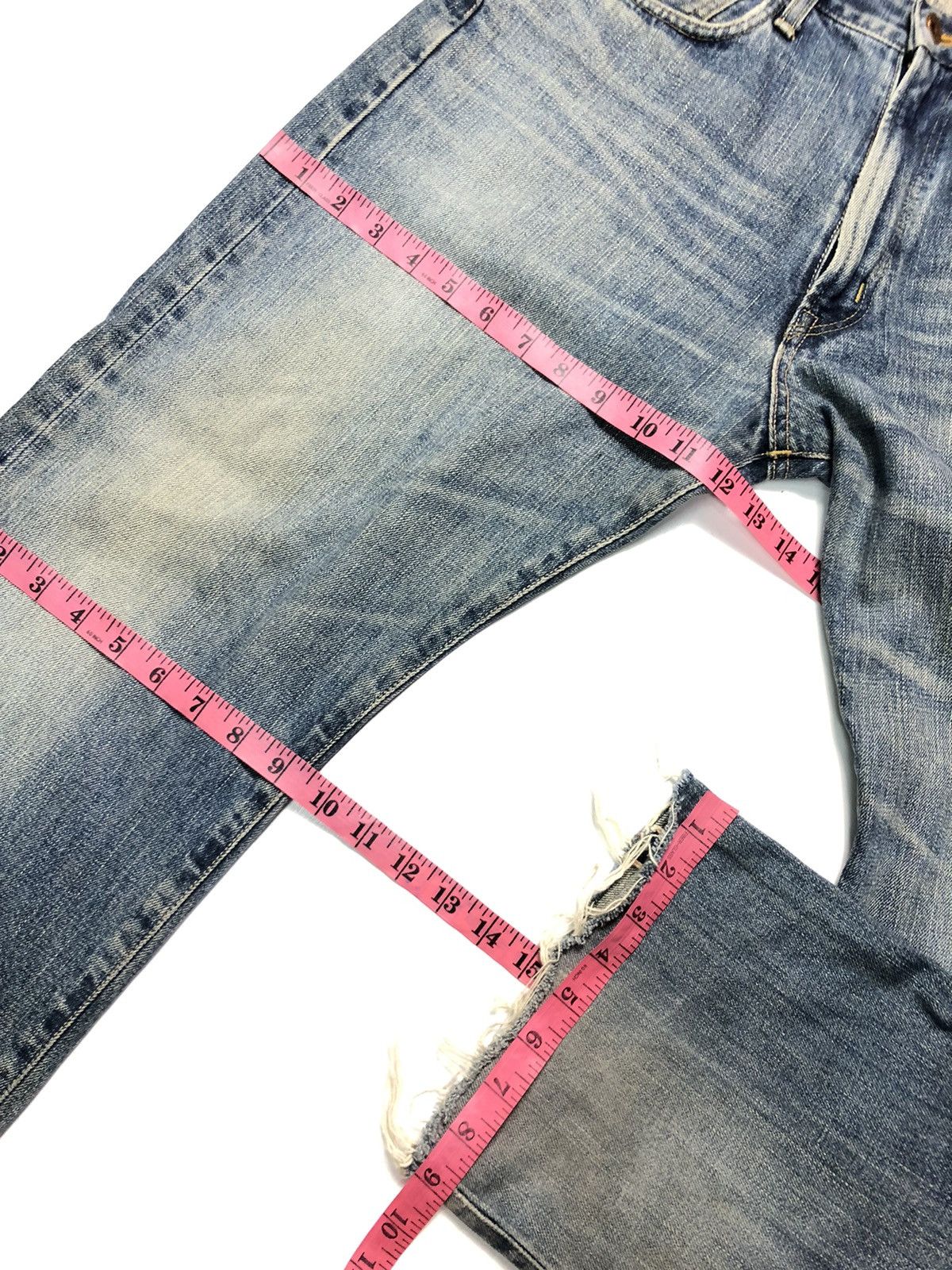 Edwin × Vintage VINTAGE EDWIN 505 SALVEDGE DISTRESSED DENIM Size US 29 - 18 Thumbnail