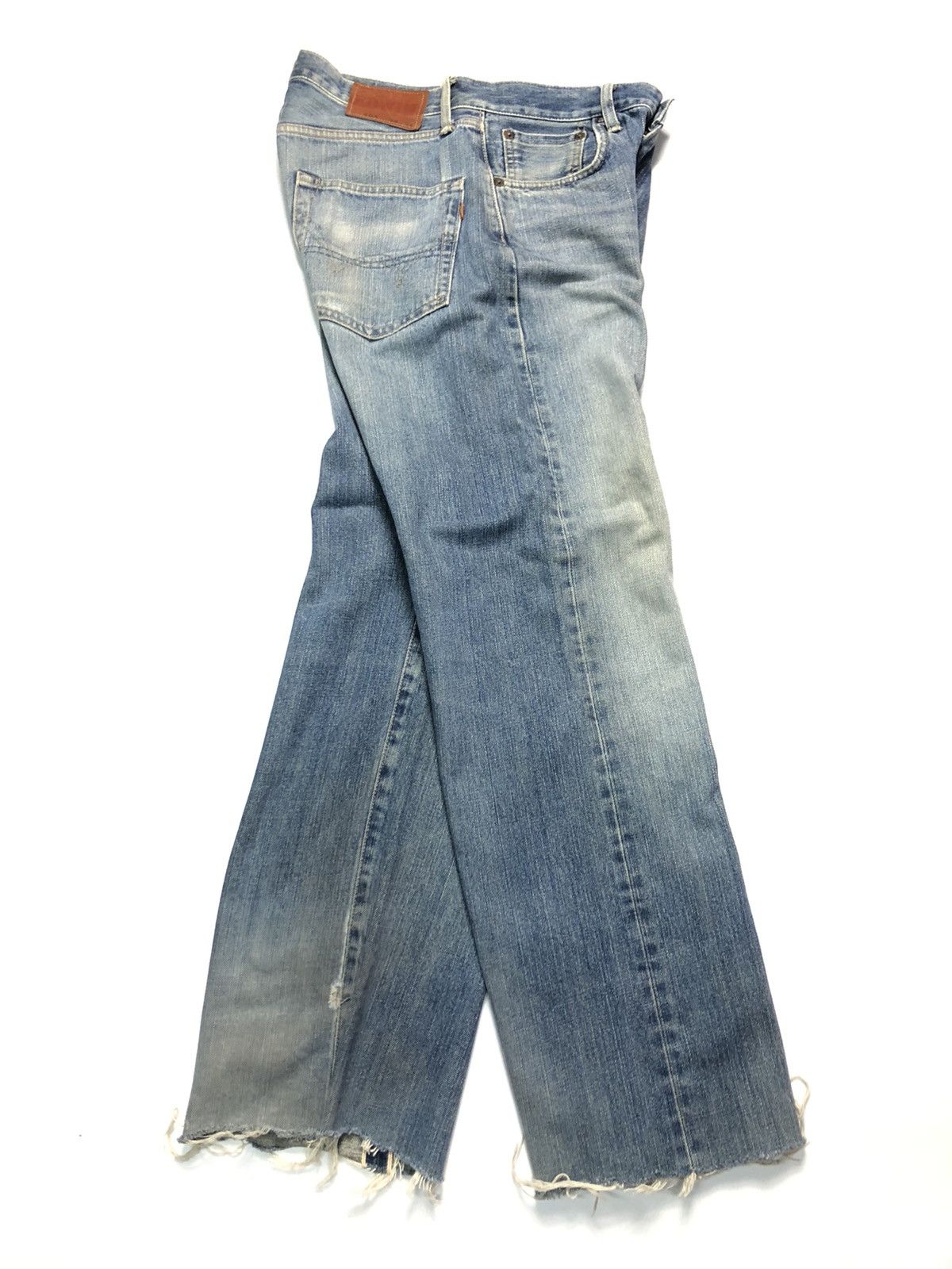 Edwin × Vintage VINTAGE EDWIN 505 SALVEDGE DISTRESSED DENIM Size US 29 - 15 Thumbnail