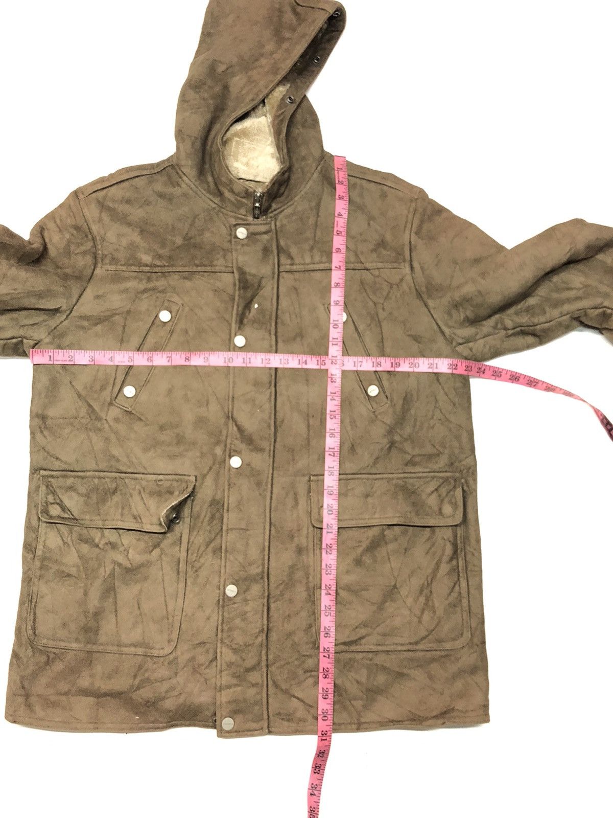 Japanese Brand × Vintage VINTAGE INTOIN SHEARLING JACKET HOODIE Size US L / EU 52-54 / 3 - 14 Thumbnail