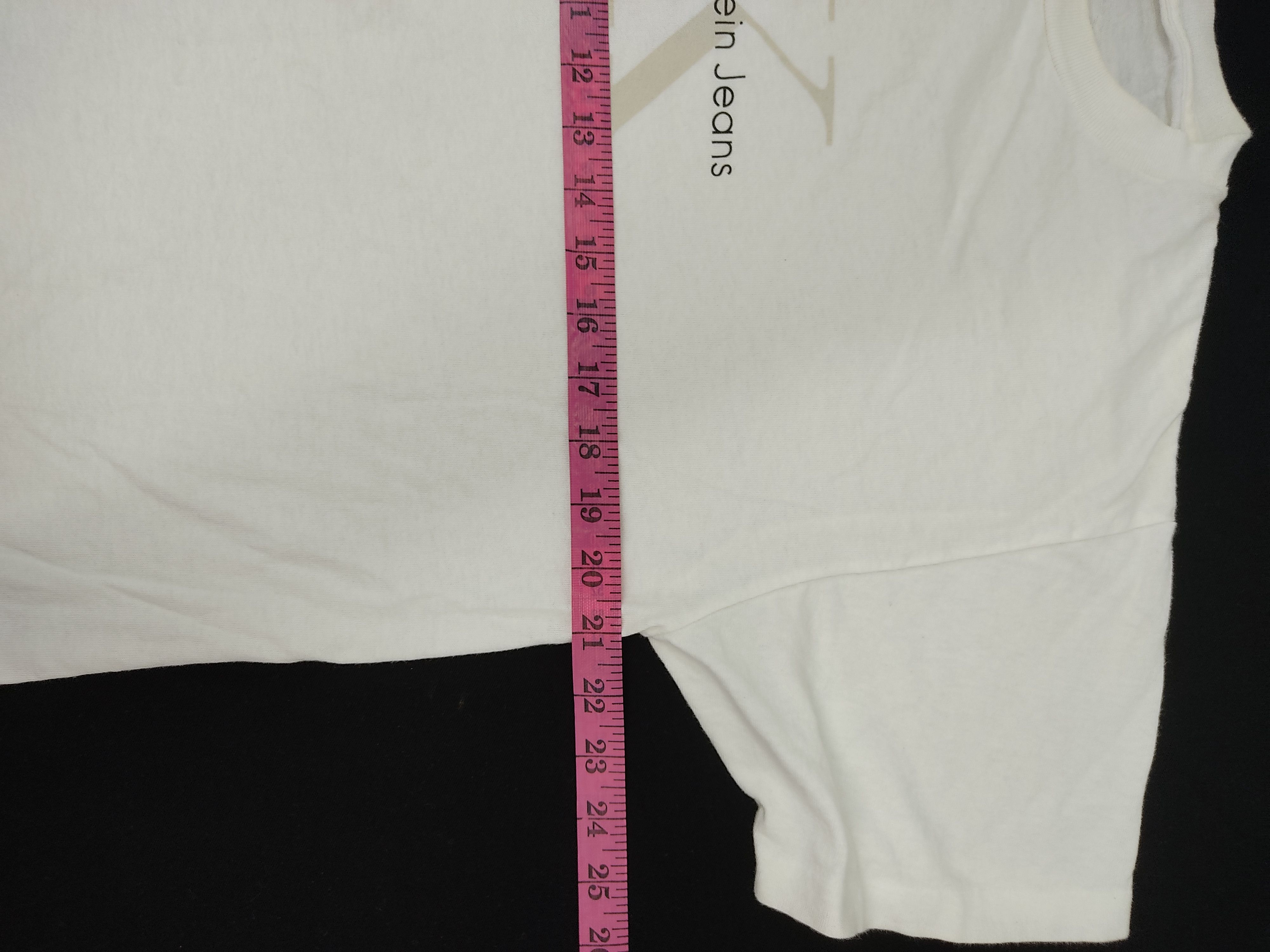 Calvin Klein Calvin Klein Jeans Big Logo Made In USA Printed Tee Size M / US 6-8 / IT 42-44 - 4 Thumbnail