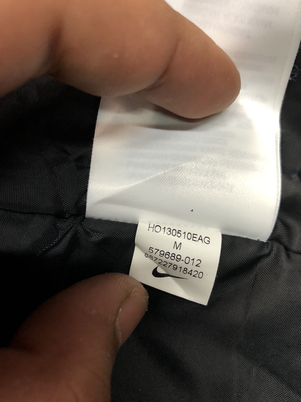 Nike × Vintage VINTAGE NIKE LONG COACH JACKET Size US M / EU 48-50 / 2 - 9 Thumbnail