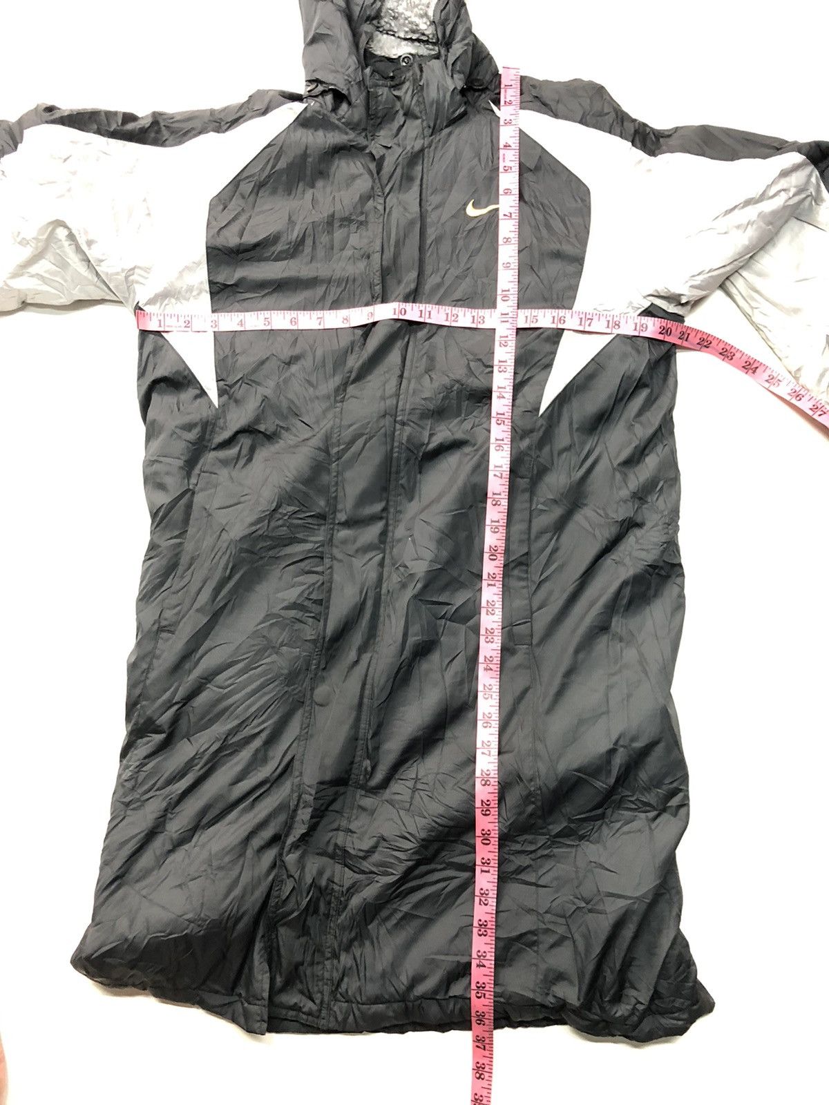 Nike × Vintage VINTAGE NIKE LONG COACH JACKET Size US M / EU 48-50 / 2 - 13 Thumbnail