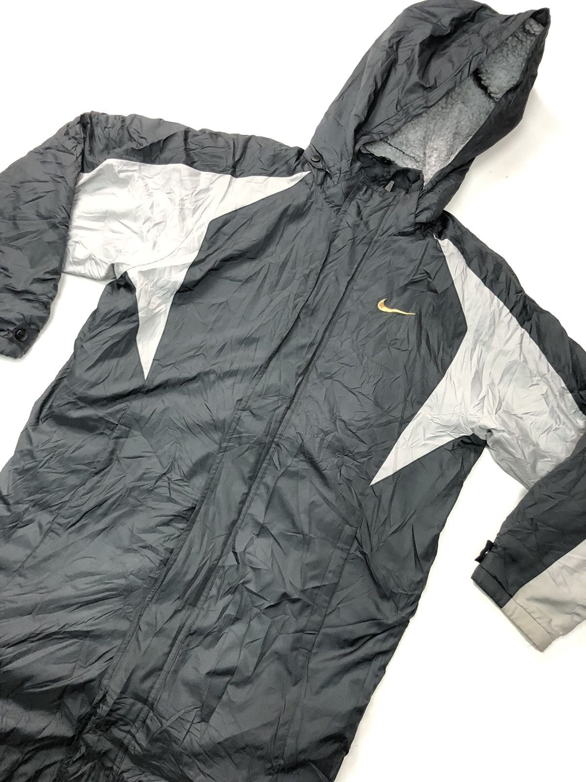 Nike × Vintage VINTAGE NIKE LONG COACH JACKET Size US M / EU 48-50 / 2 - 3 Thumbnail