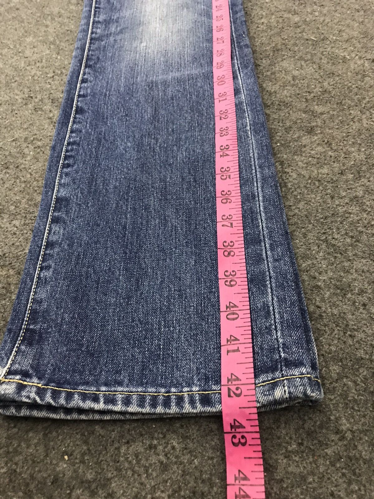Japanese Brand Uniqlo UJ Regular Fit Straight Denim Trouser Pant Size 28" / US 6 / IT 42 - 4 Thumbnail
