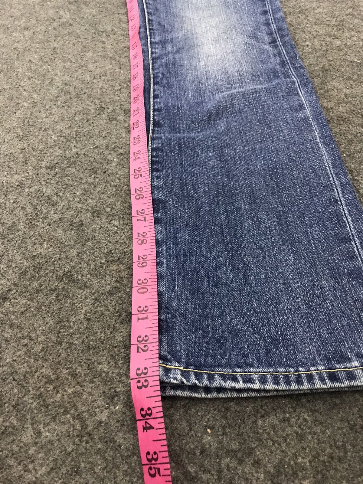 Japanese Brand Uniqlo UJ Regular Fit Straight Denim Trouser Pant Size 28" / US 6 / IT 42 - 5 Thumbnail