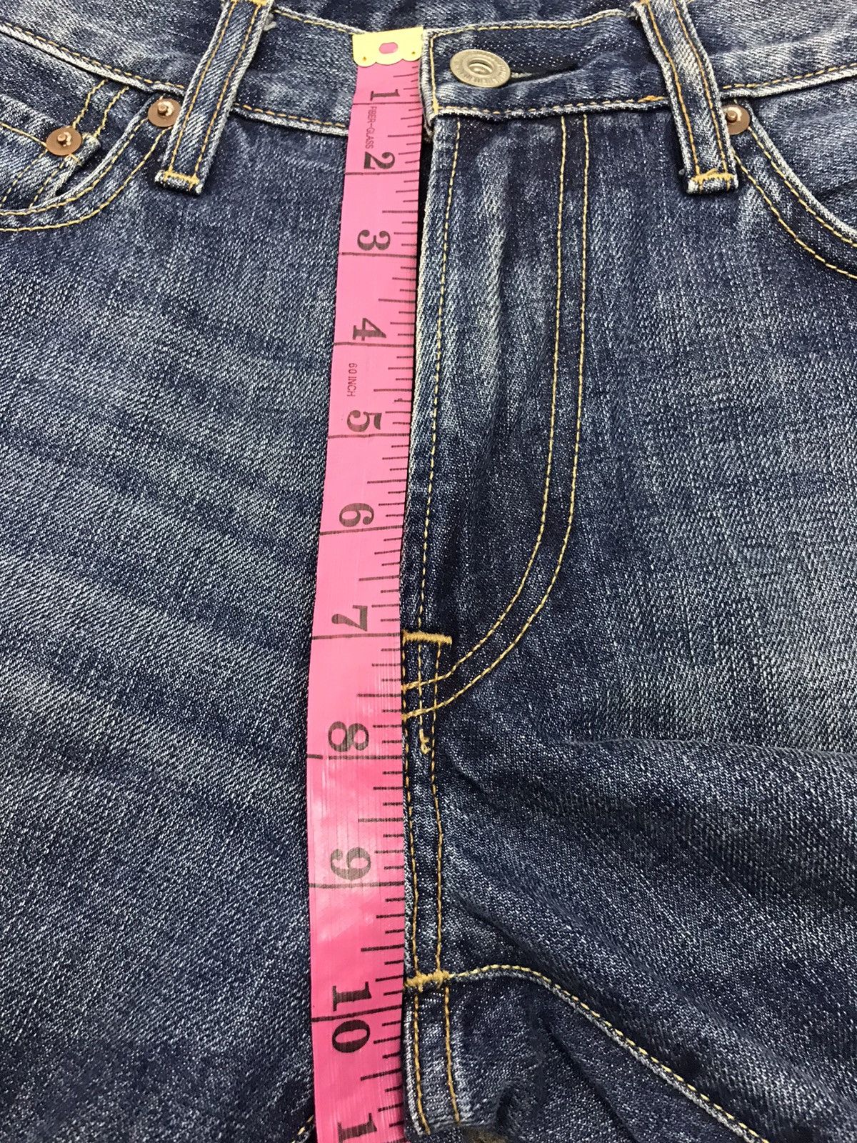 Japanese Brand Uniqlo UJ Regular Fit Straight Denim Trouser Pant Size 28" / US 6 / IT 42 - 7 Thumbnail