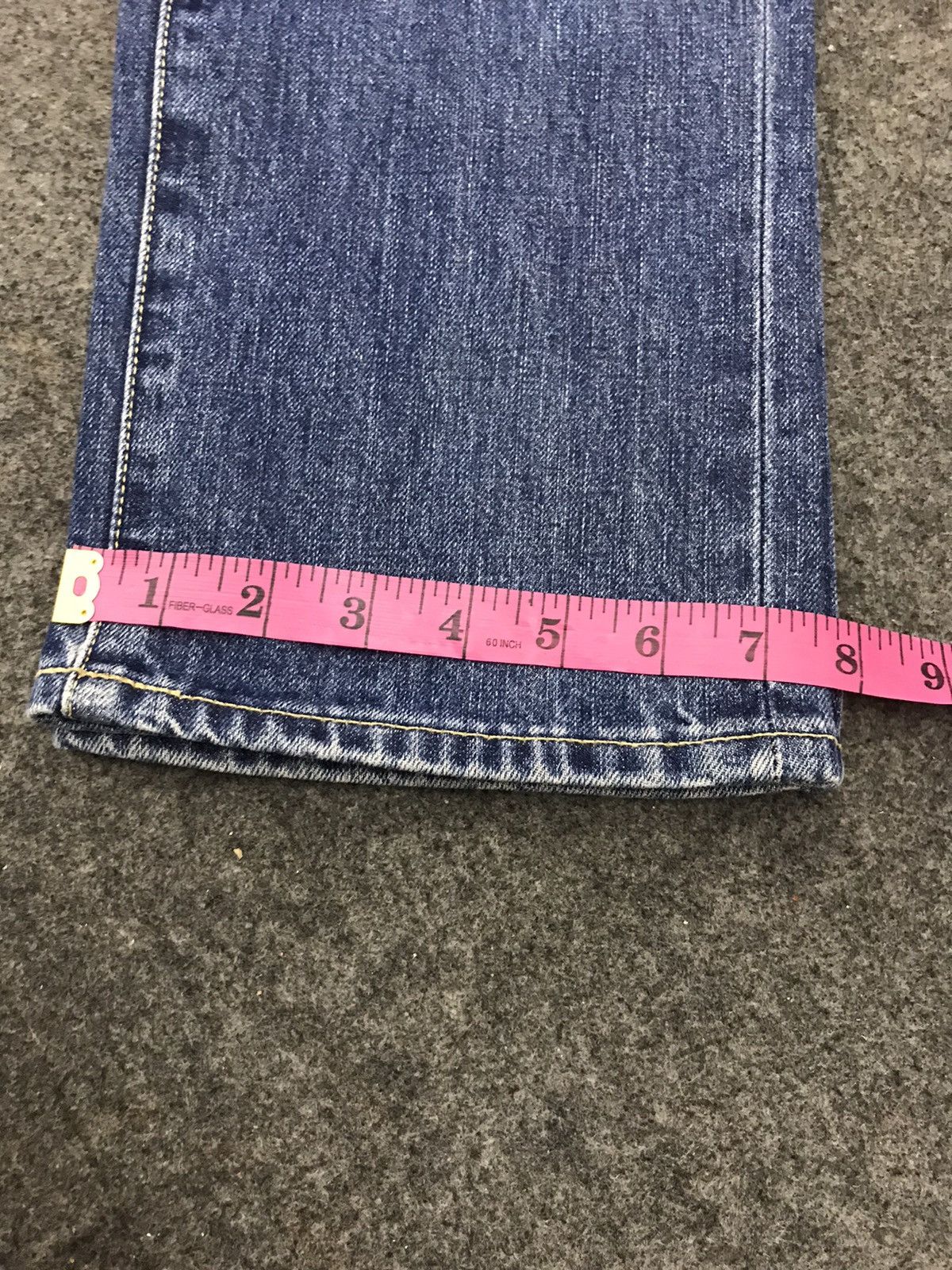 Japanese Brand Uniqlo UJ Regular Fit Straight Denim Trouser Pant Size 28" / US 6 / IT 42 - 6 Thumbnail