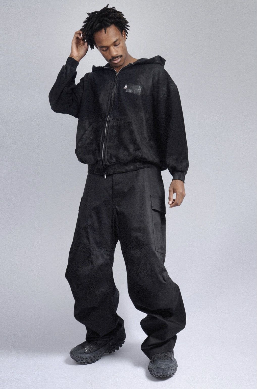 Balenciaga BALENCIAGA 2021 WINTER OVERSIZED CAMOUFLAGE KICK CARGO