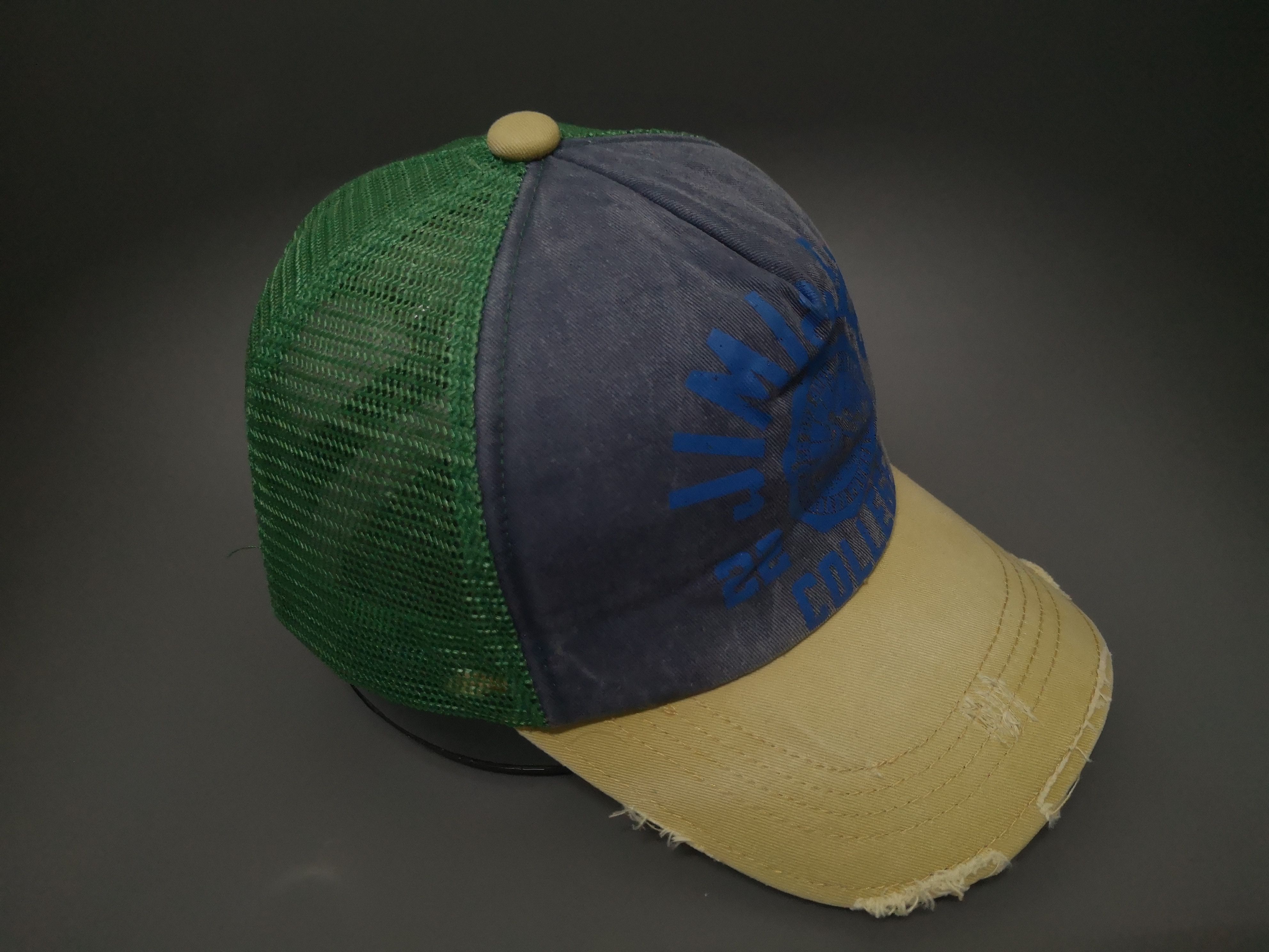 Bob Marley × Jimi Hendrix × Vintage VINTAGE JIMI & BOB COLLEGE TRUCKER SNAPBACK Size ONE SIZE - 10 Thumbnail