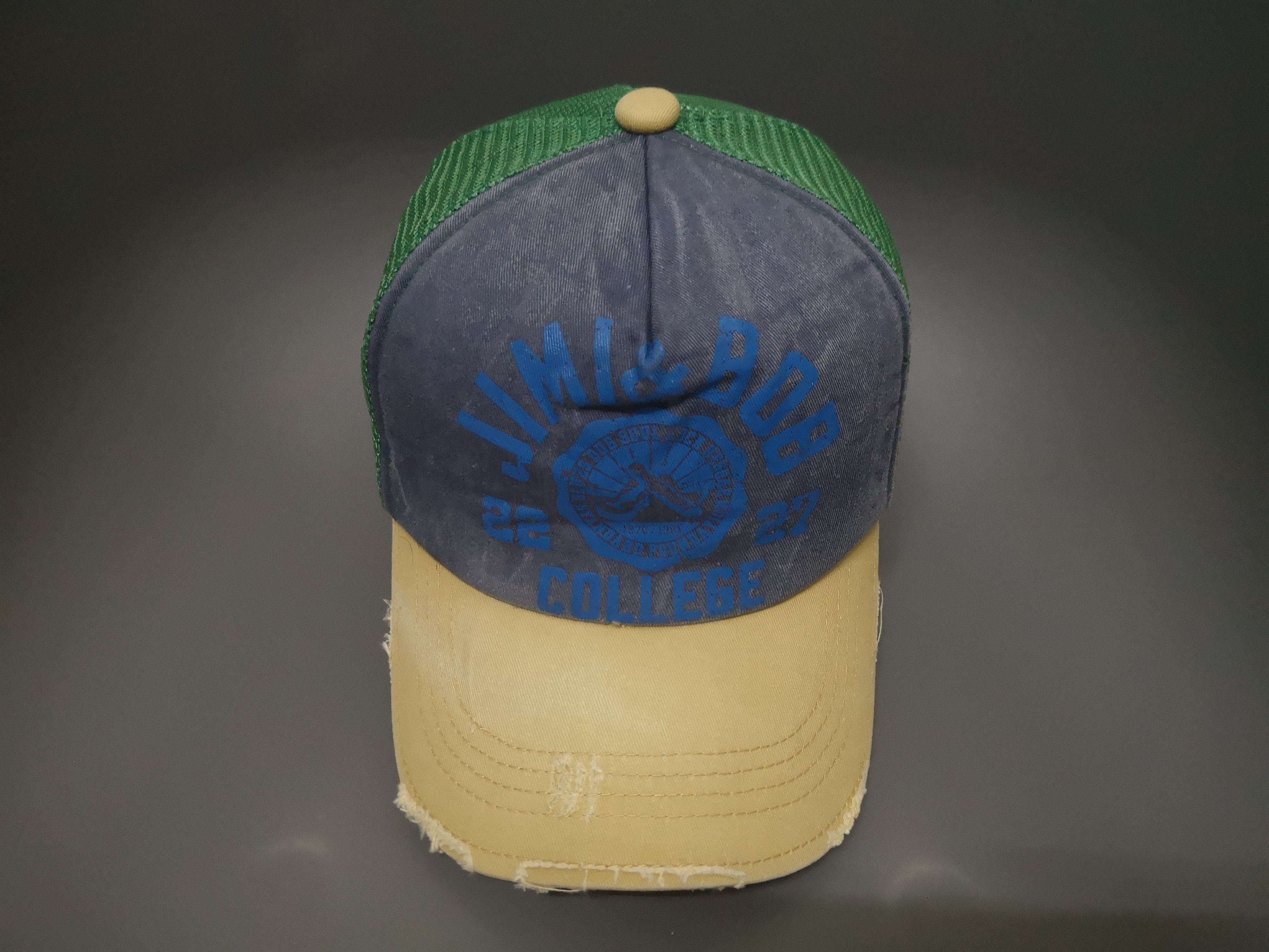 Bob Marley × Jimi Hendrix × Vintage VINTAGE JIMI & BOB COLLEGE TRUCKER SNAPBACK Size ONE SIZE - 6 Thumbnail