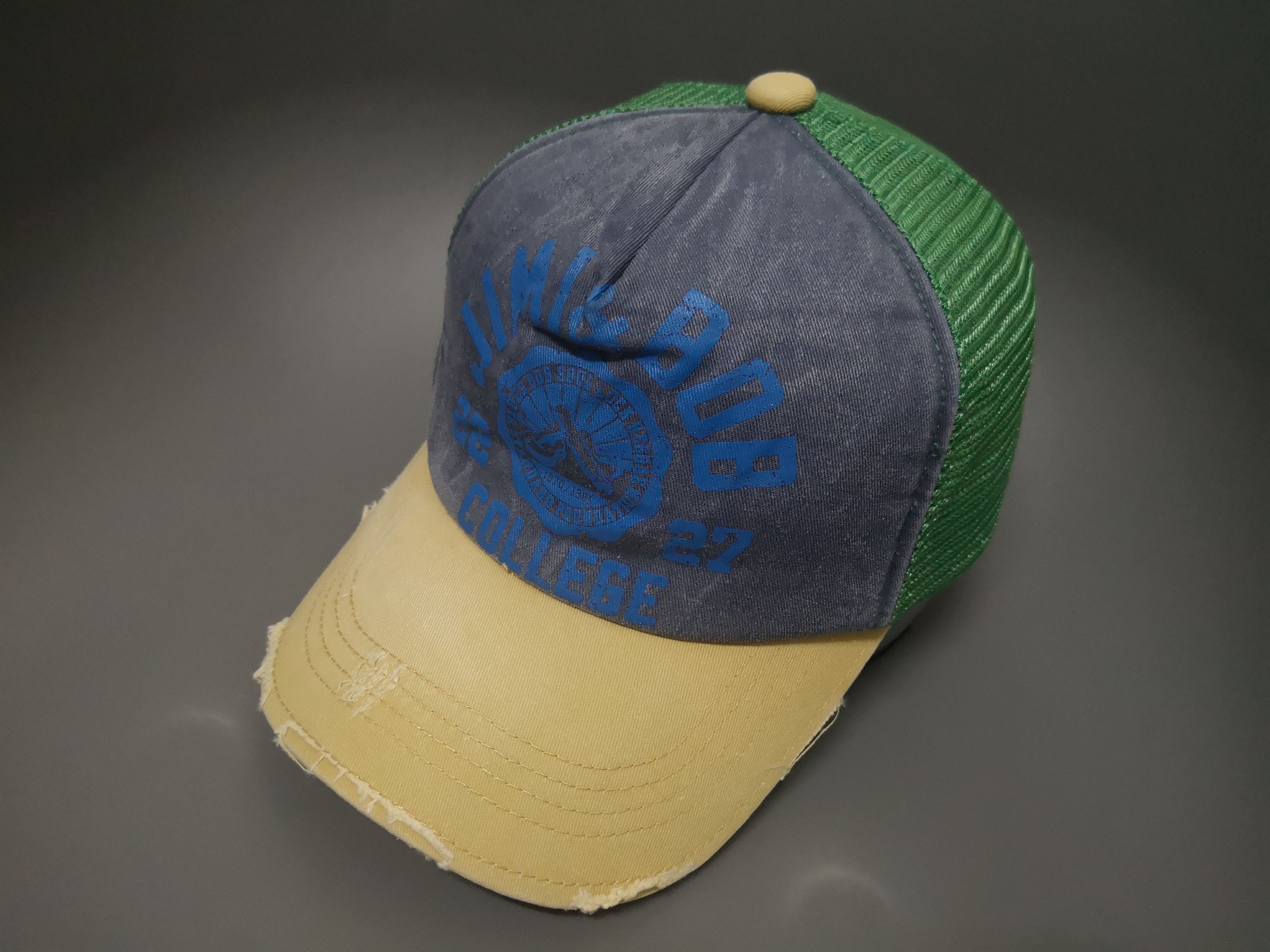 Bob Marley × Jimi Hendrix × Vintage VINTAGE JIMI & BOB COLLEGE TRUCKER SNAPBACK Size ONE SIZE - 9 Thumbnail