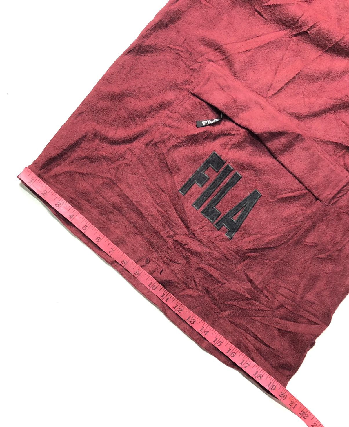 Fila × Vintage VINTAGE FILA CENTRE BIG POCKET FLEECE HOODIE SWEATER Size US M / EU 48-50 / 2 - 13 Thumbnail