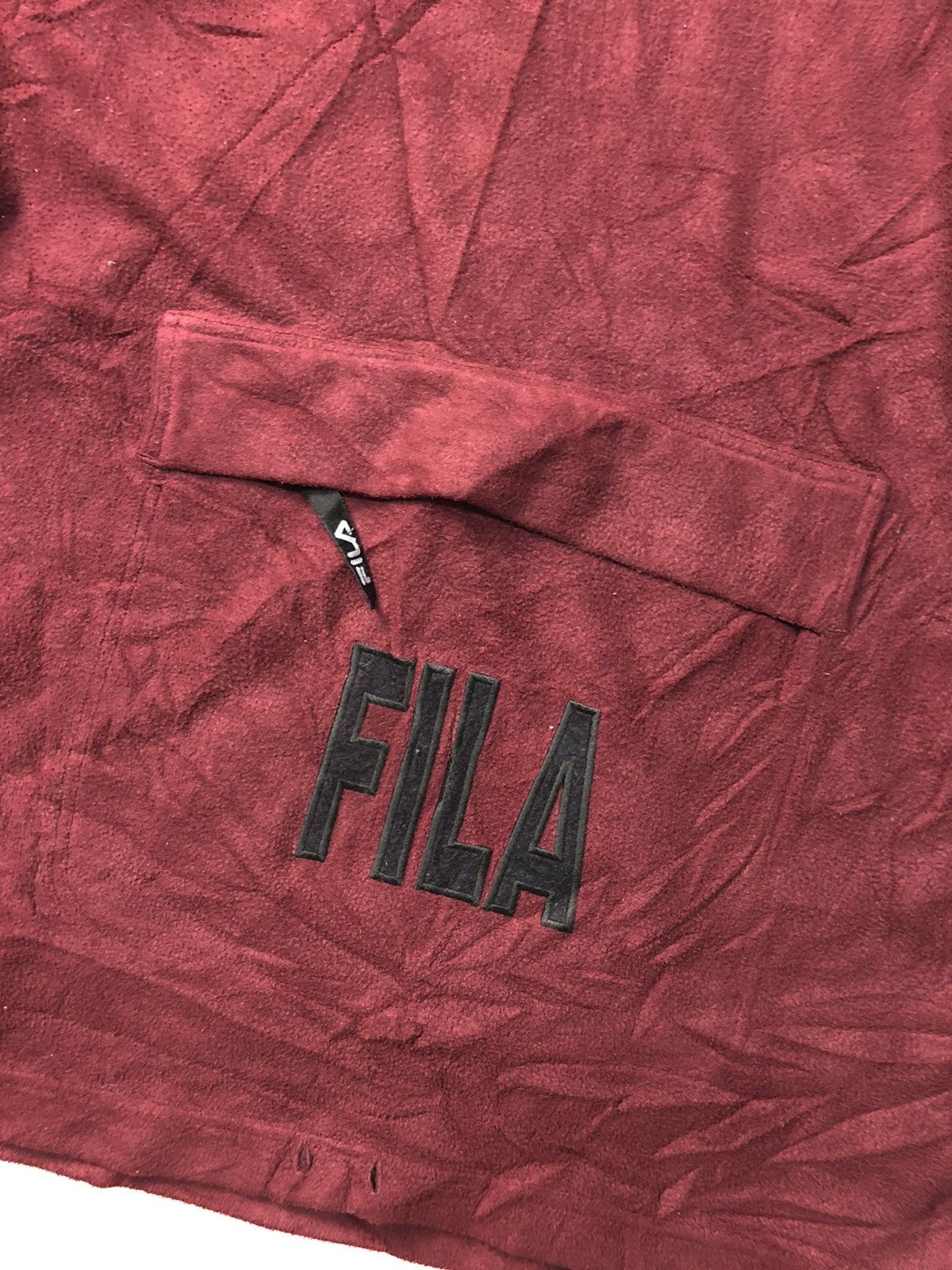 Fila × Vintage VINTAGE FILA CENTRE BIG POCKET FLEECE HOODIE SWEATER Size US M / EU 48-50 / 2 - 3 Thumbnail