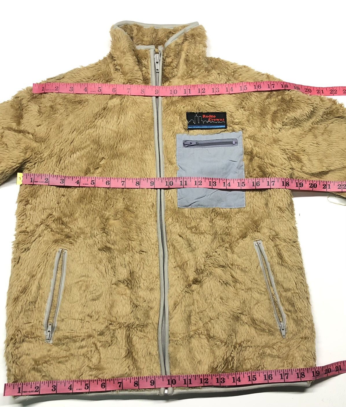 Japanese Brand × Vintage VINTAGE RODEO CROWN FLEECE ZIPPER JACKET JAPAN 🇯🇵 Size US S / EU 44-46 / 1 - 8 Thumbnail