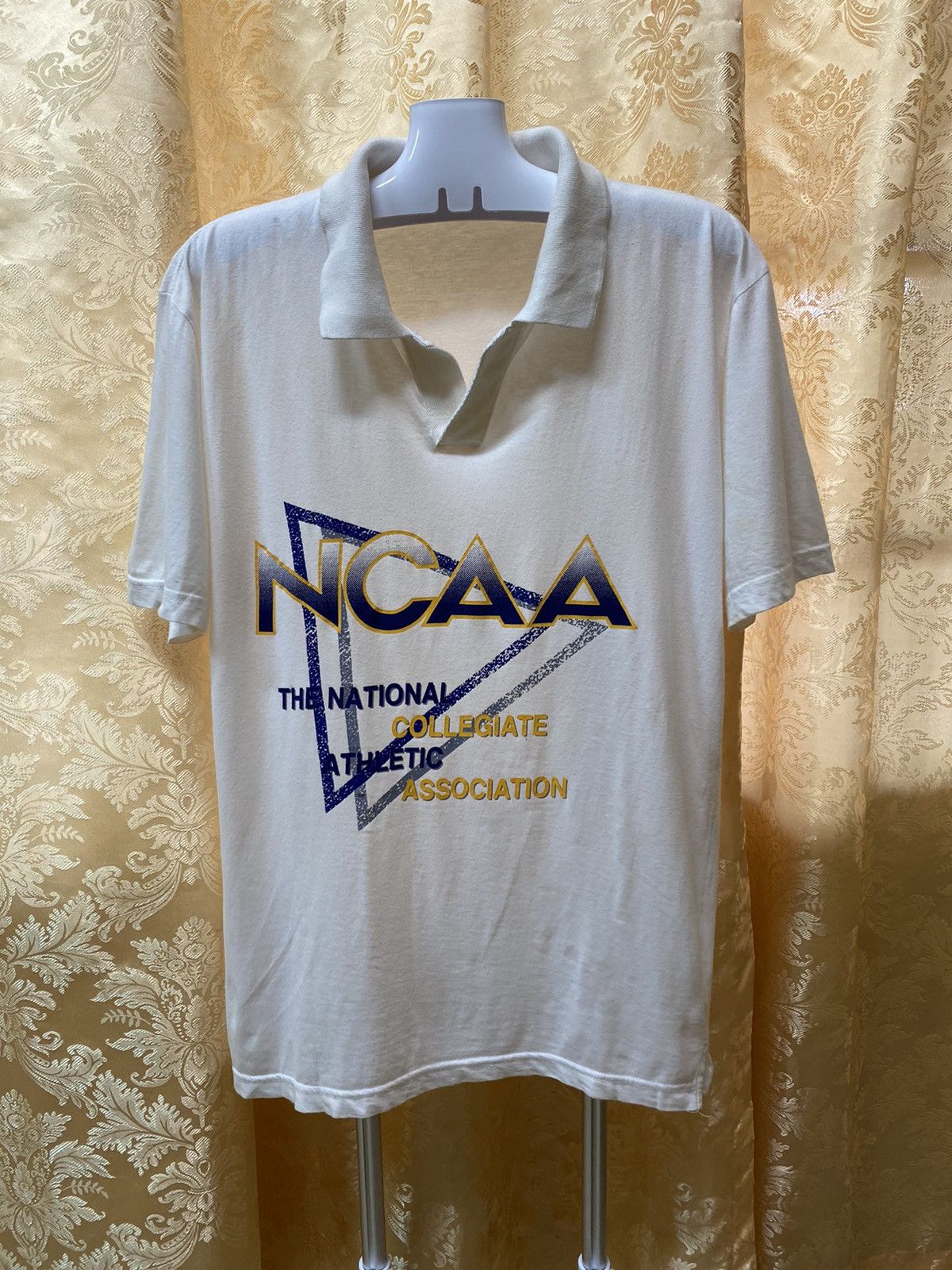 NCAA × Vintage Vintage Polo NCAA Shirt Size US M / EU 48-50 / 2 - 2 Thumbnail