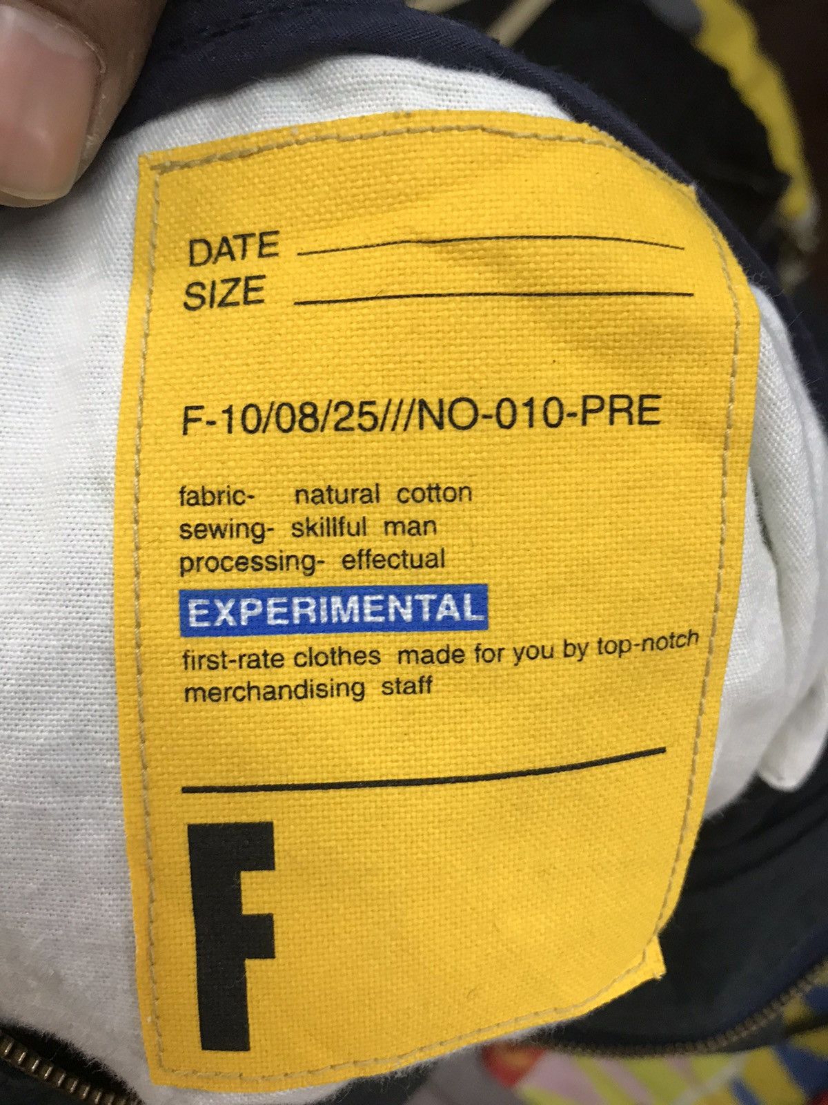 Japanese Brand Experimental distressed zipper hoodie jacket Size US S / EU 44-46 / 1 - 3 Thumbnail