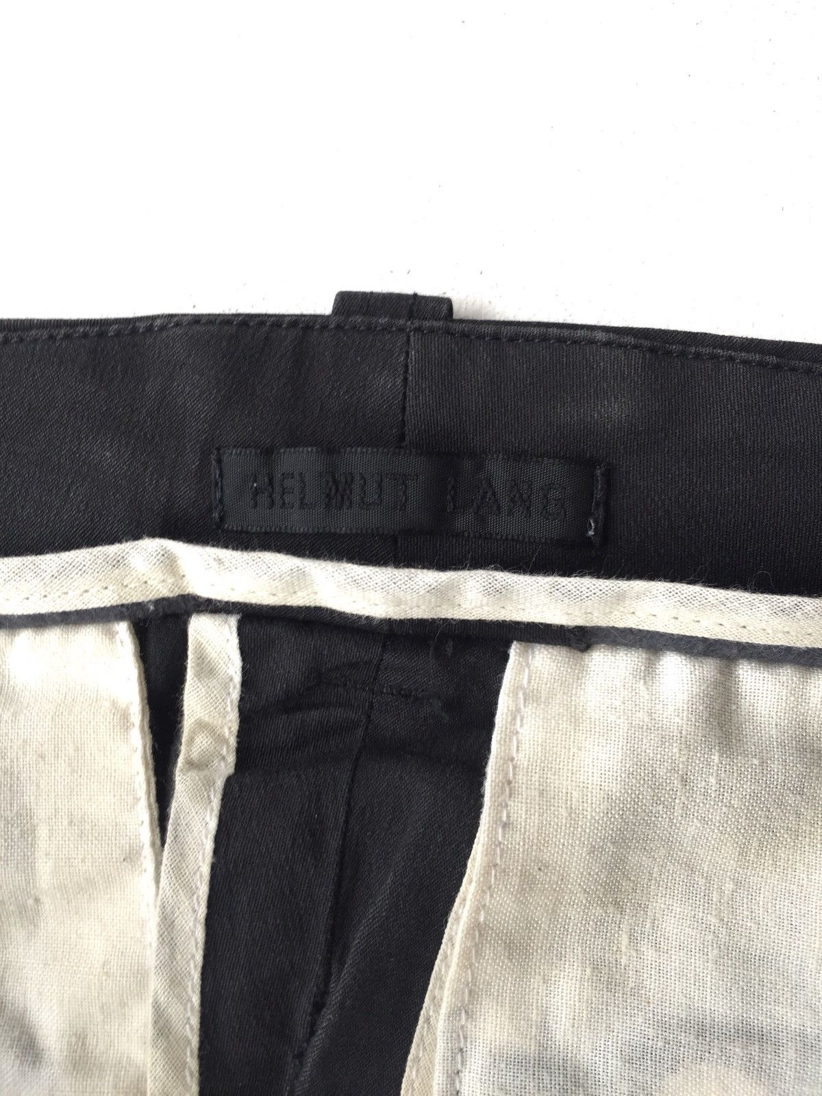 Helmut Lang OG Helmut Lang Minimalist Slim Fit Stretch Pants Size US 31 - 10 Thumbnail