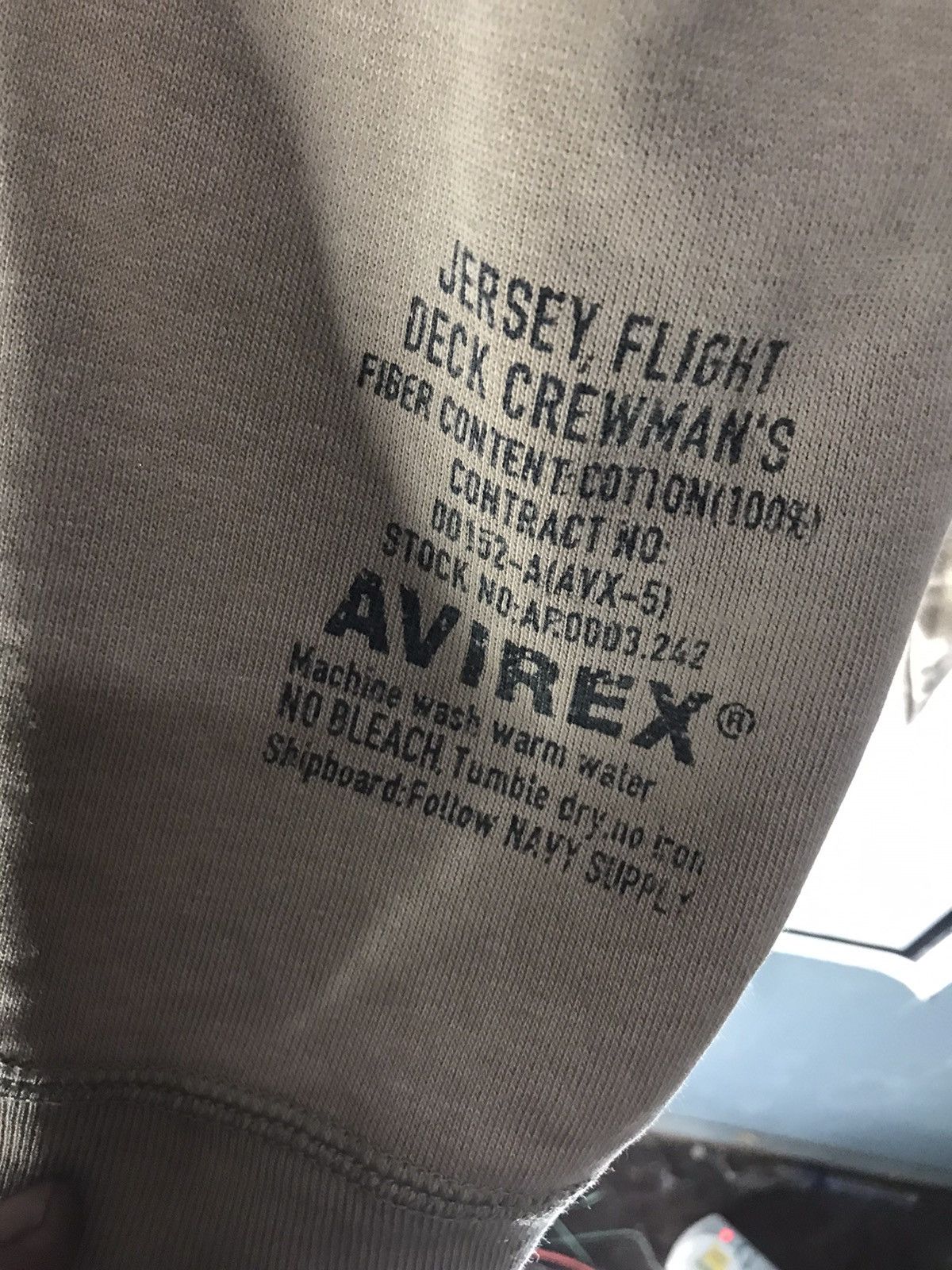 Avirex Avirex multipocket distressed sweatshirt Size US L / EU 52-54 / 3 - 3 Thumbnail