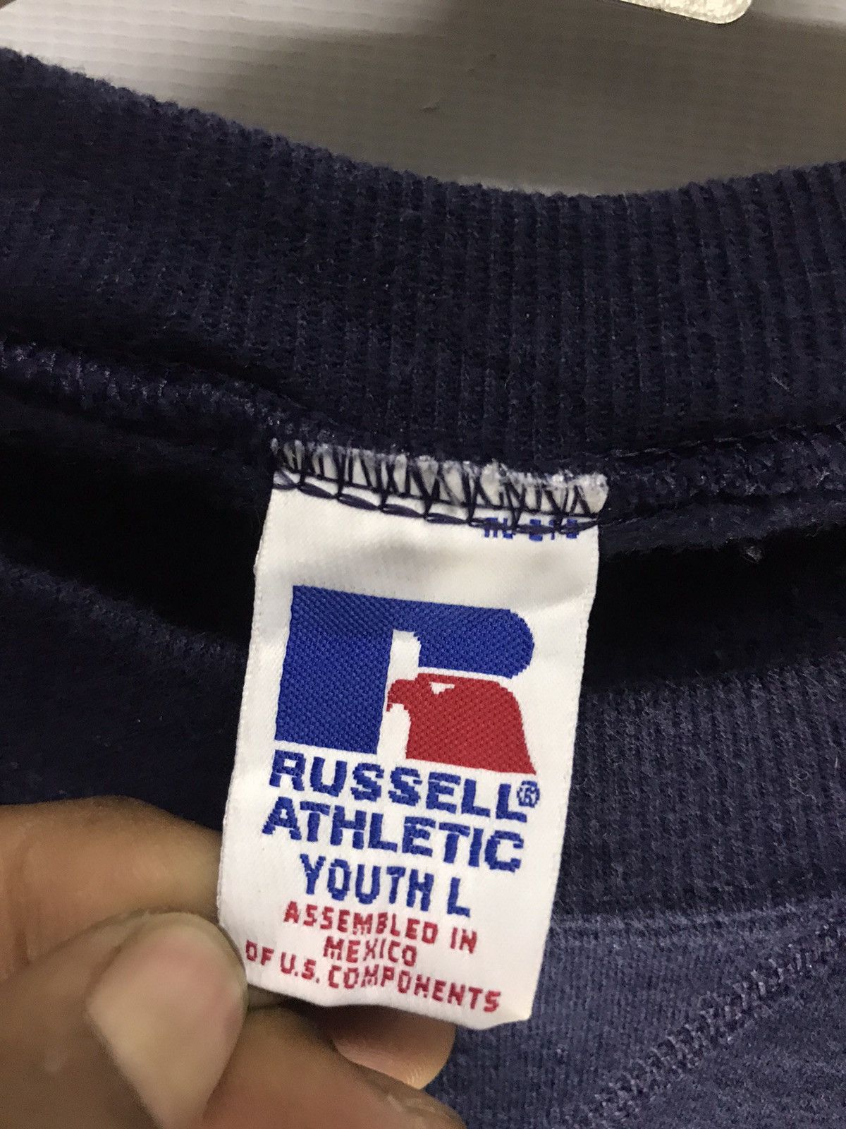 Russell Athletic × Vintage Vintage plain Russell athletic crewneck sweatshirt Size US M / EU 48-50 / 2 - 3 Thumbnail