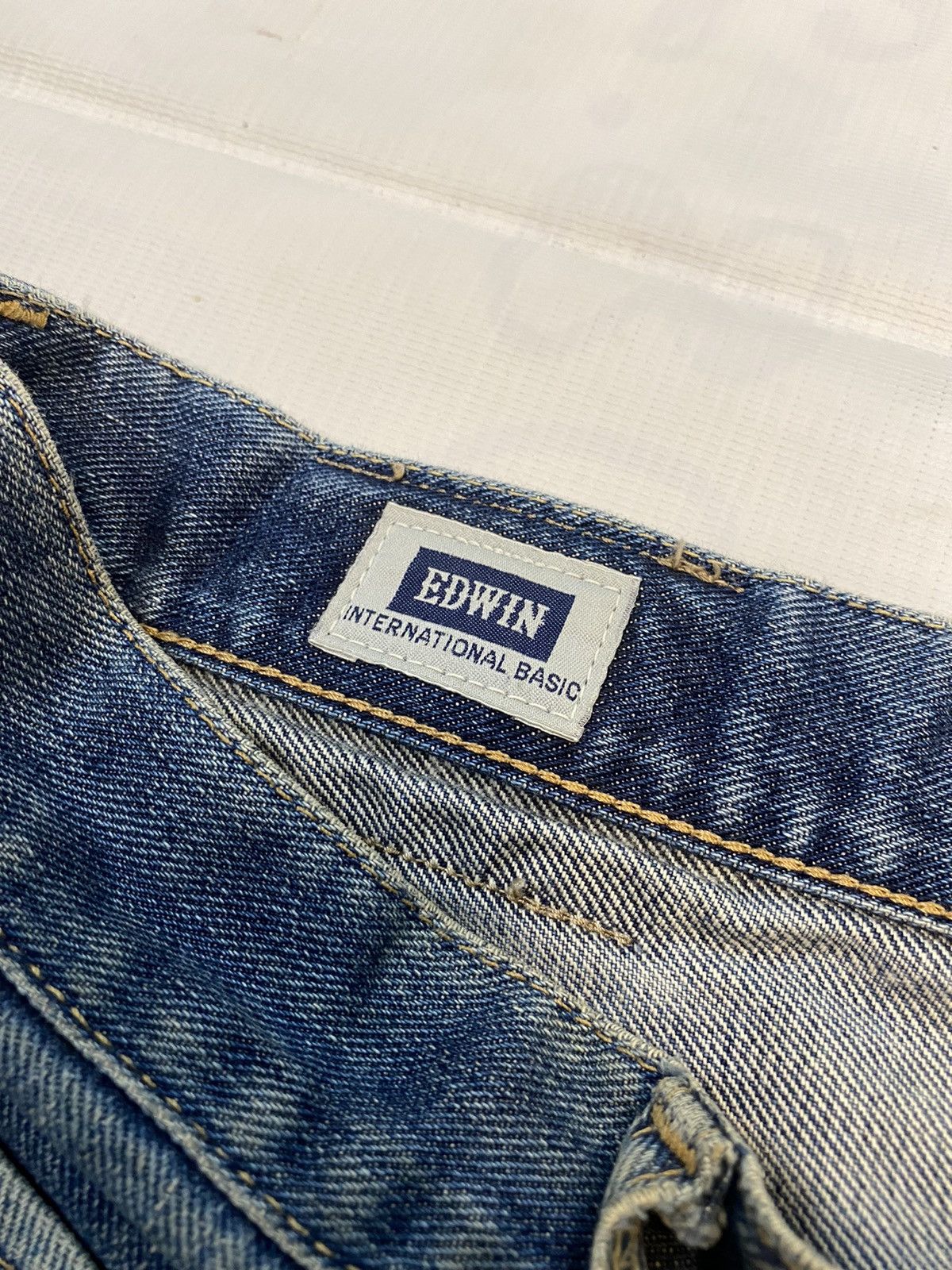 Edwin × Japanese Brand Vintage Edwin Distressed Denim Size US 34 / EU 50 - 6 Thumbnail