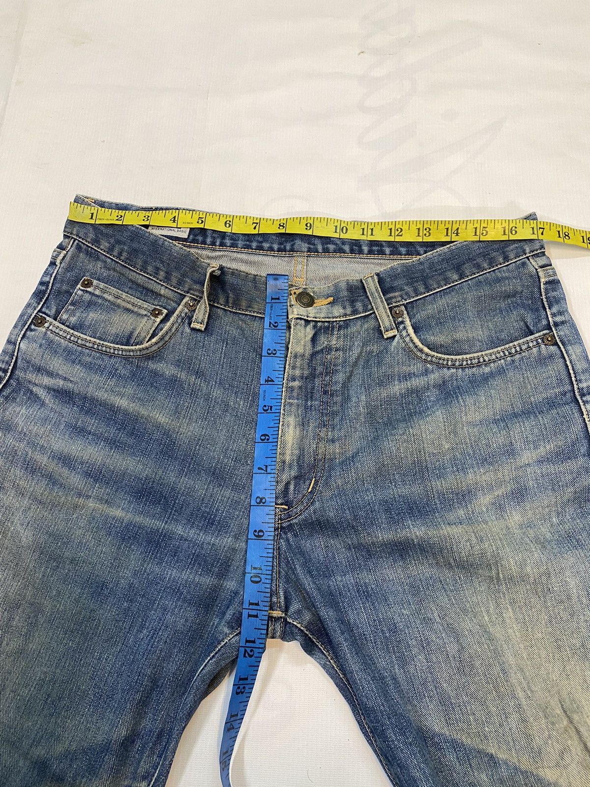 Edwin × Japanese Brand Vintage Edwin Distressed Denim Size US 34 / EU 50 - 14 Thumbnail
