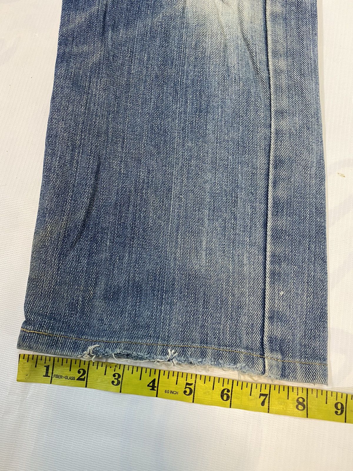 Edwin × Japanese Brand Vintage Edwin Distressed Denim Size US 34 / EU 50 - 17 Thumbnail
