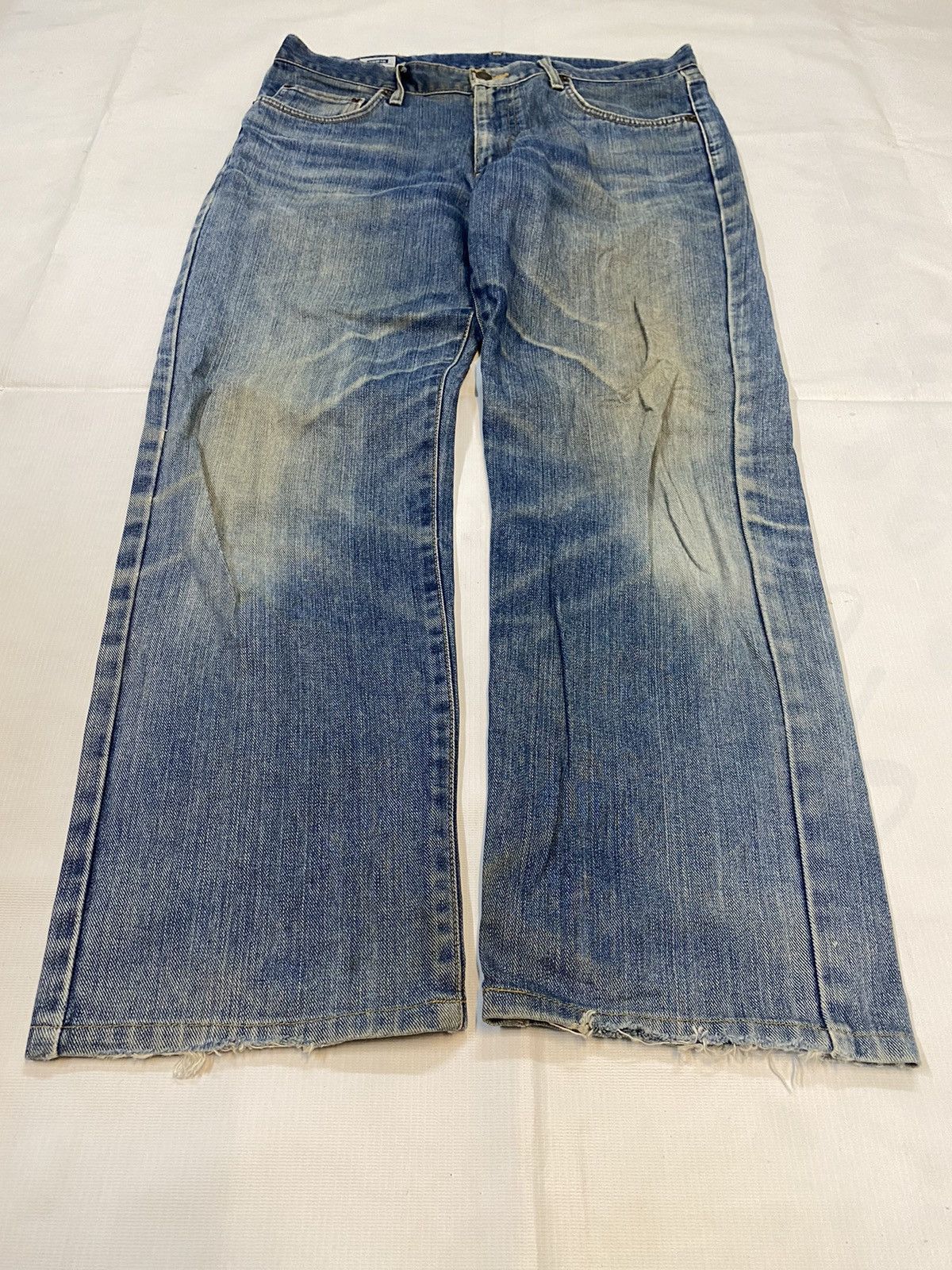 Edwin × Japanese Brand Vintage Edwin Distressed Denim Size US 34 / EU 50 - 3 Thumbnail