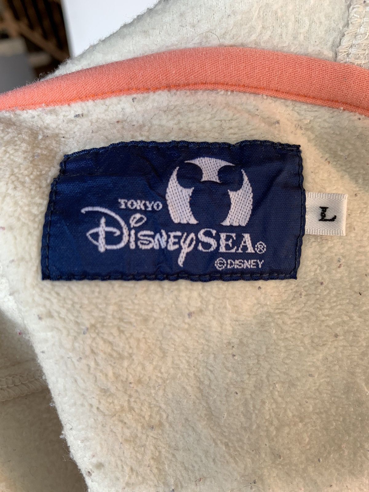 Disney × Mickey Mouse × Vintage Vintage Mickey Half-Zip Fleece Hoodie Size US L / EU 52-54 / 3 - 6 Thumbnail