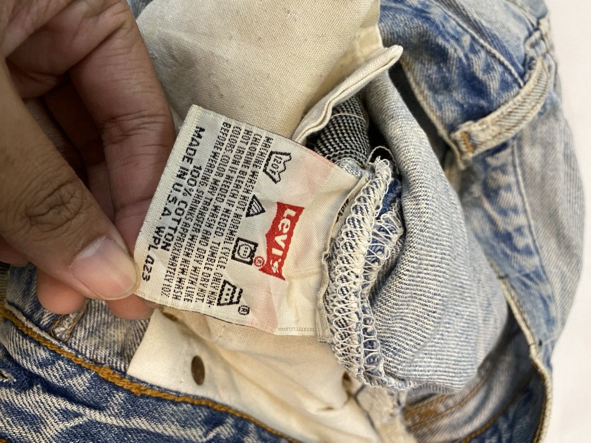 Levi's × Levi's Vintage Clothing Vintage Levis 501xx Patchwork Jeans Distressed Denim Size US 32 / EU 48 - 13 Thumbnail