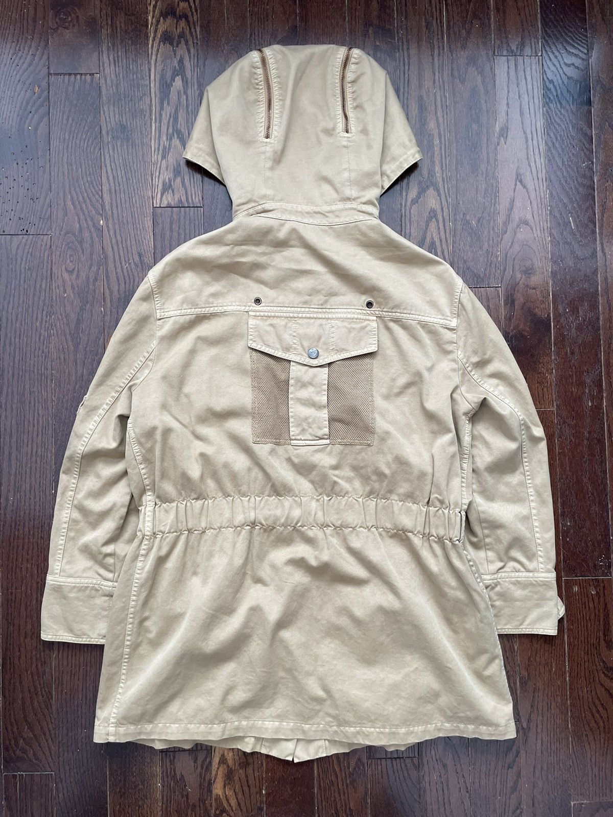 Dolce & Gabbana Archive Dolce Gabbana AW2003 Cargo Sniper Jacket Beige Size US M / EU 48-50 / 2 - 2 Thumbnail