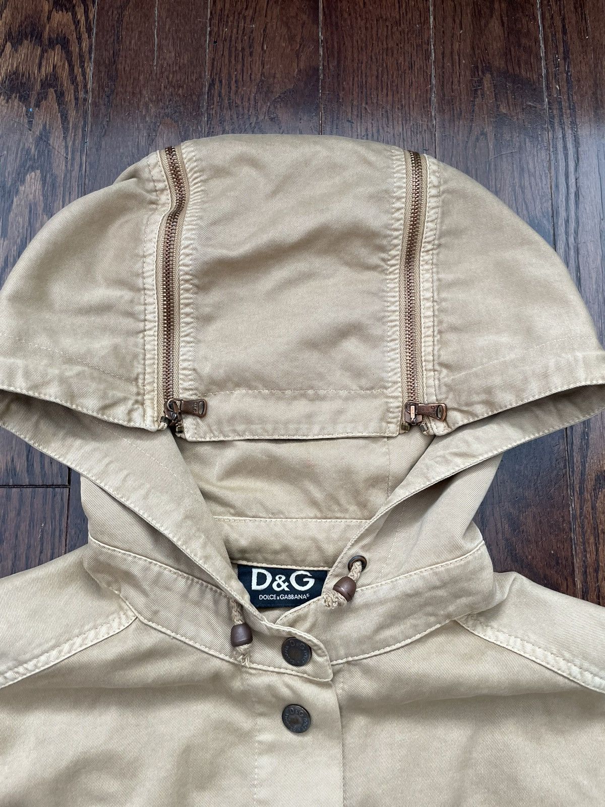 Dolce & Gabbana Archive Dolce Gabbana AW2003 Cargo Sniper Jacket Beige Size US M / EU 48-50 / 2 - 3 Thumbnail