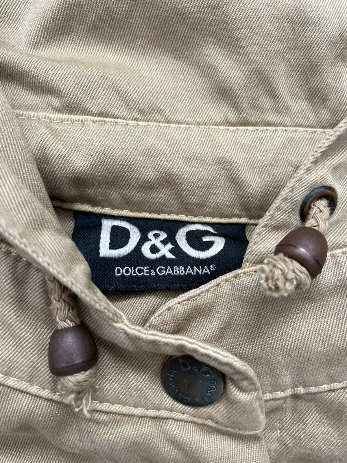 Dolce & Gabbana Archive Dolce Gabbana AW2003 Cargo Sniper Jacket Beige Size US M / EU 48-50 / 2 - 6 Thumbnail