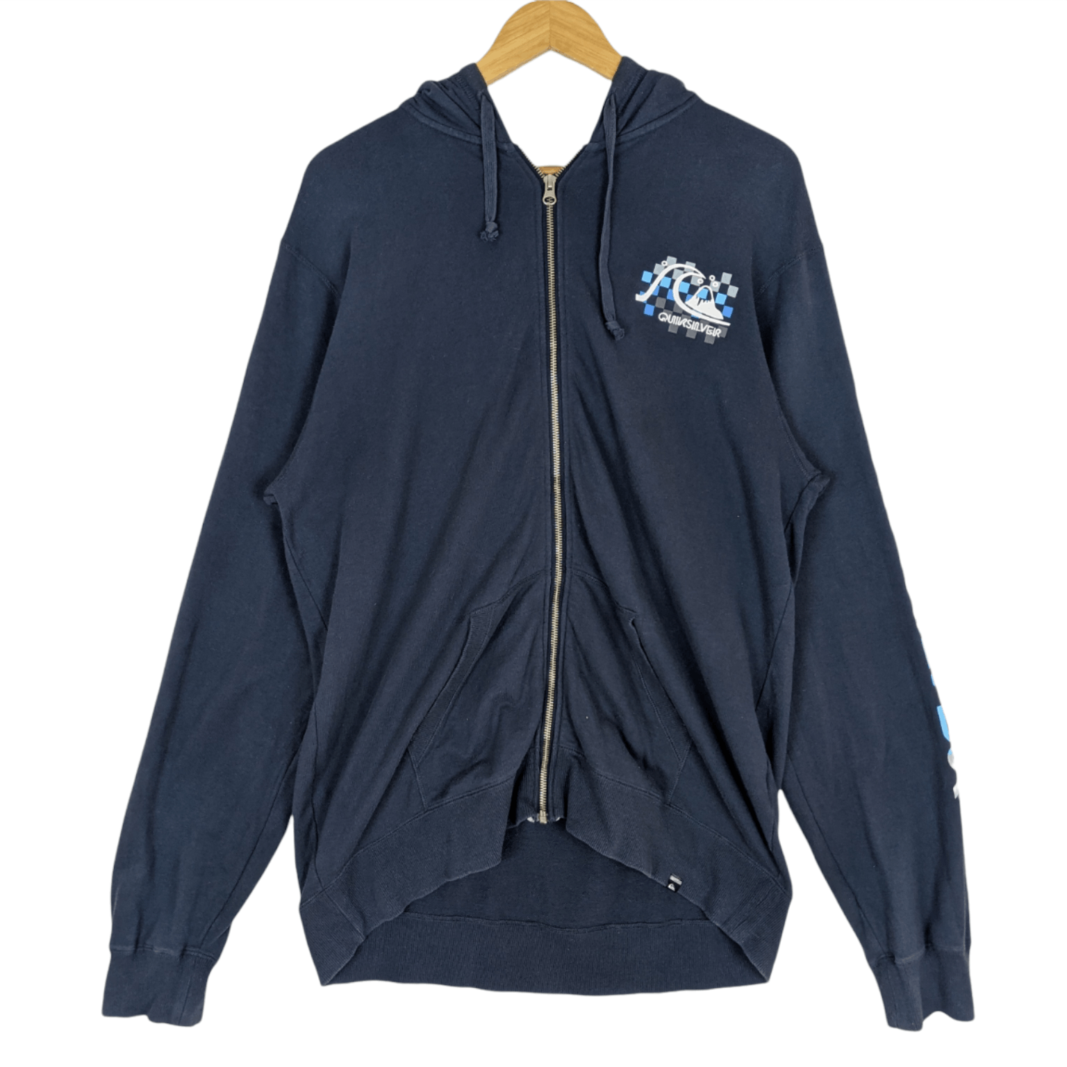 Quiksilver QUIKSILVER Surfboard Skateboard Zipper Hoodie Size US XL / EU 56 / 4 - 5 Thumbnail