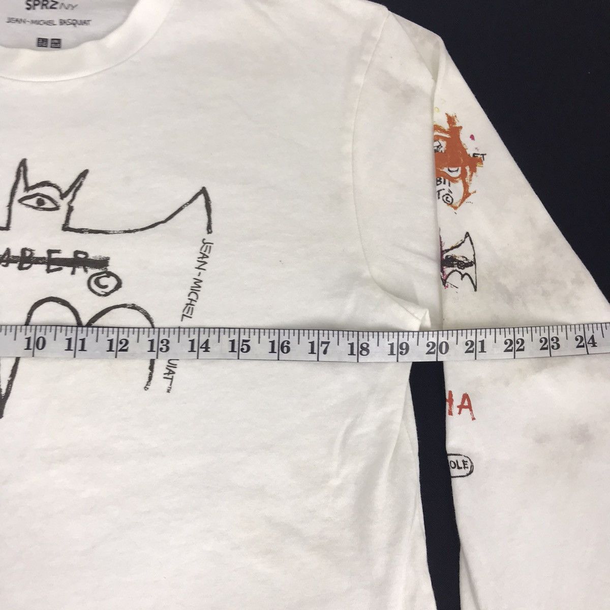 Jean-Michel Basquiat Jean Michel Basquiat Batman Member Art Logo Tee Size US M / EU 48-50 / 2 - 7 Thumbnail